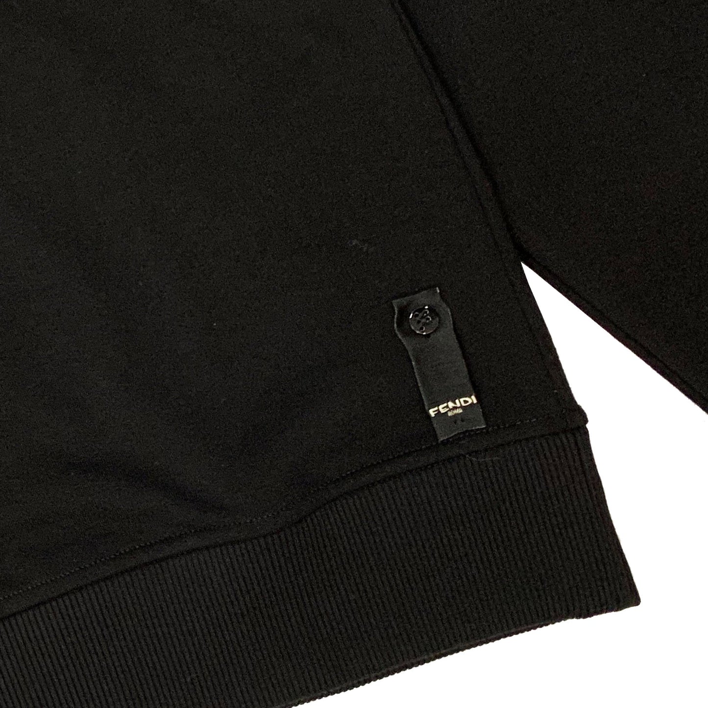 Fendi Flocked Logo Sweatshirt | Designer code: FY0178AL6P | Luxury Fashion Eshop | Lamode.com.hk
