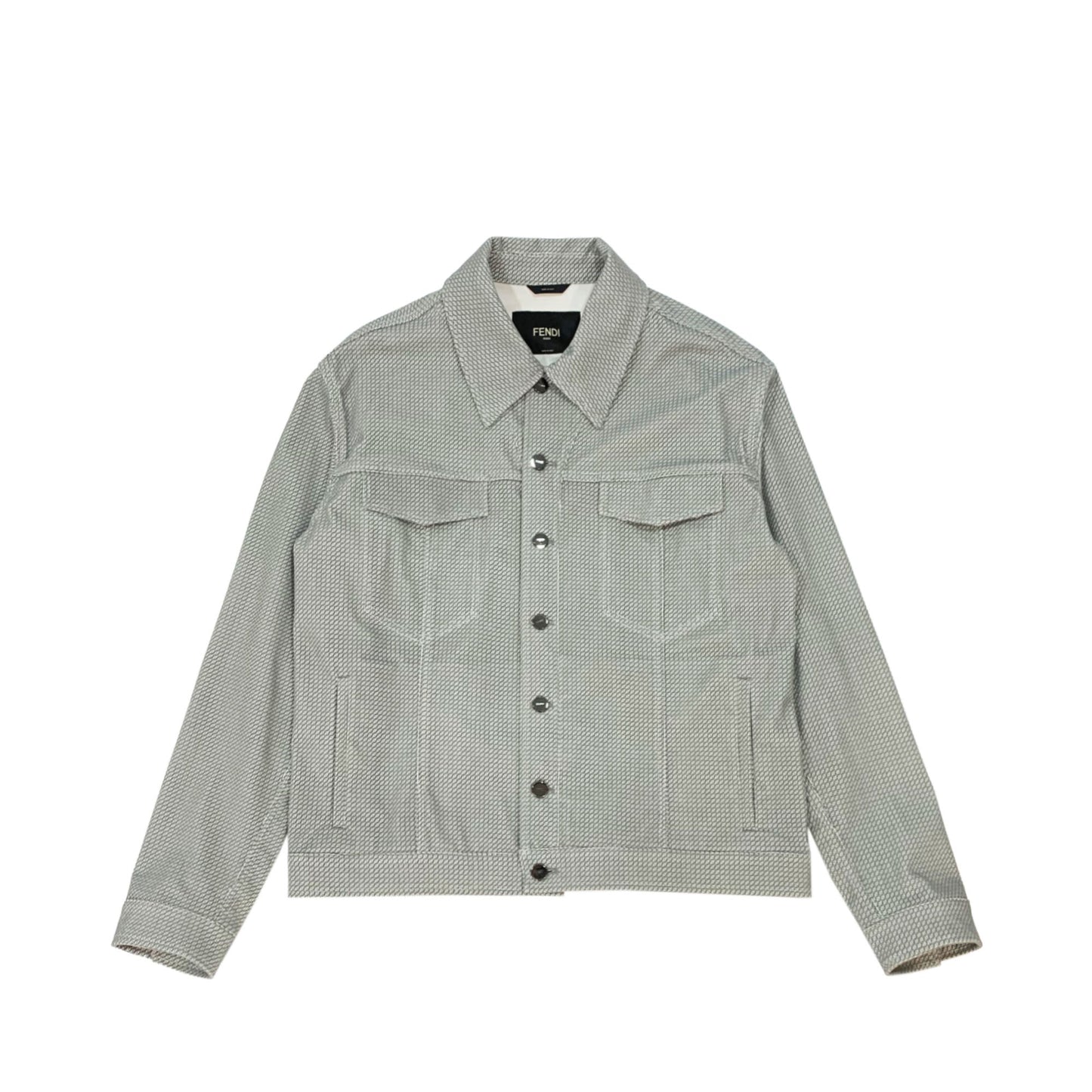 Fendi Denim Jacket | Designer code: FW0428AL10 | Luxury Fashion Eshop | Lamode.com.hk