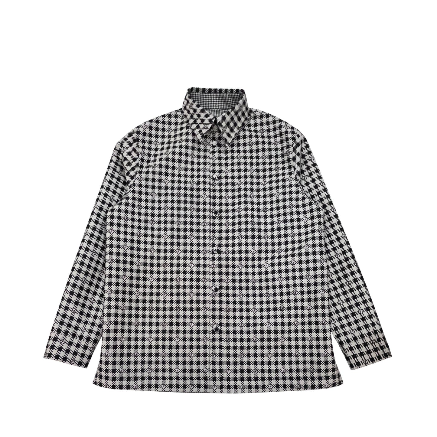 Fendi Reversible Check Shirt Jacket | Designer code: FW1077AL60 | Luxury Fashion Eshop | Lamode.com.hk