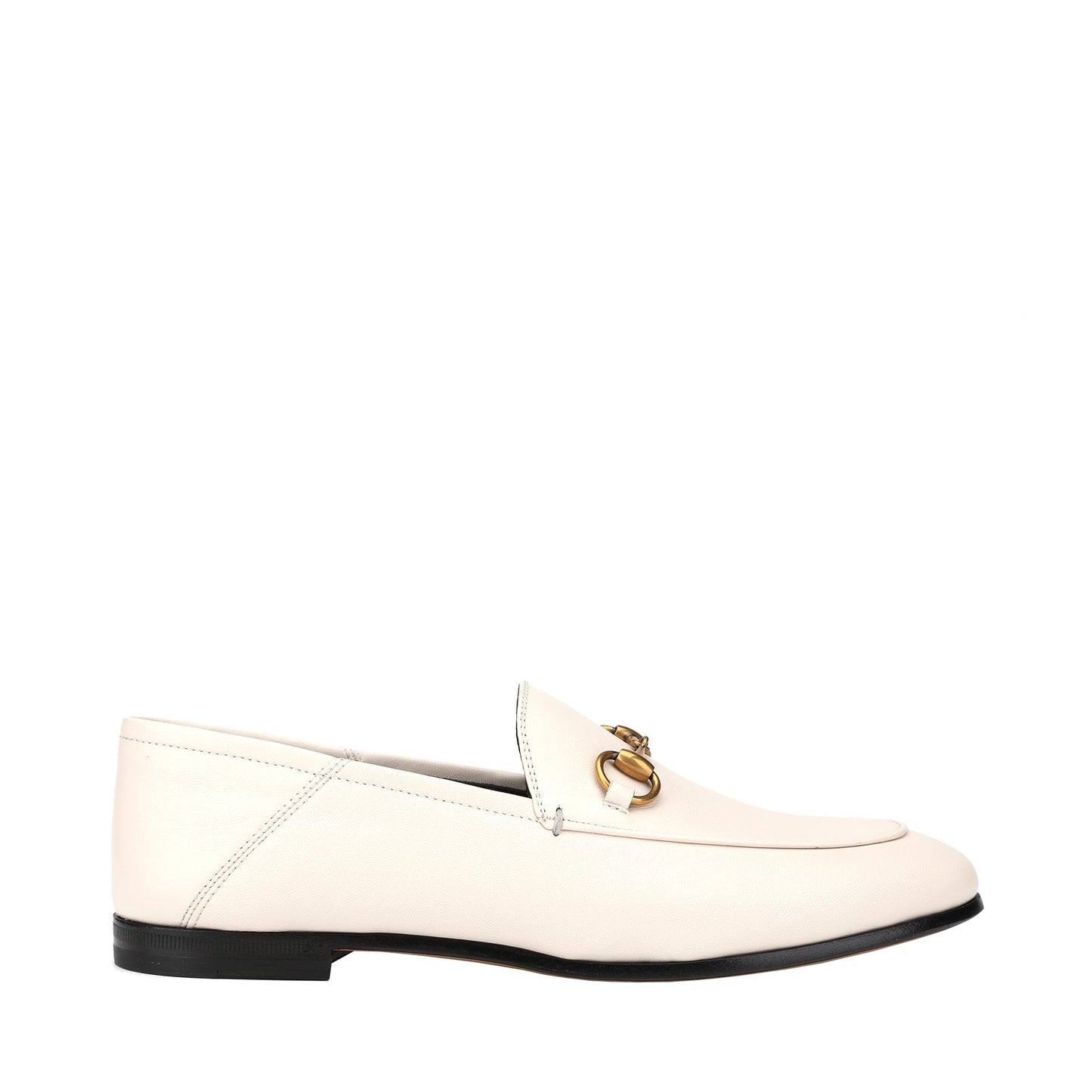Gucci Babouche Counter Horsebit Leather Loafers | Designer code: 414998DLC00 | Luxury Fashion Eshop | Lamode.com.hk