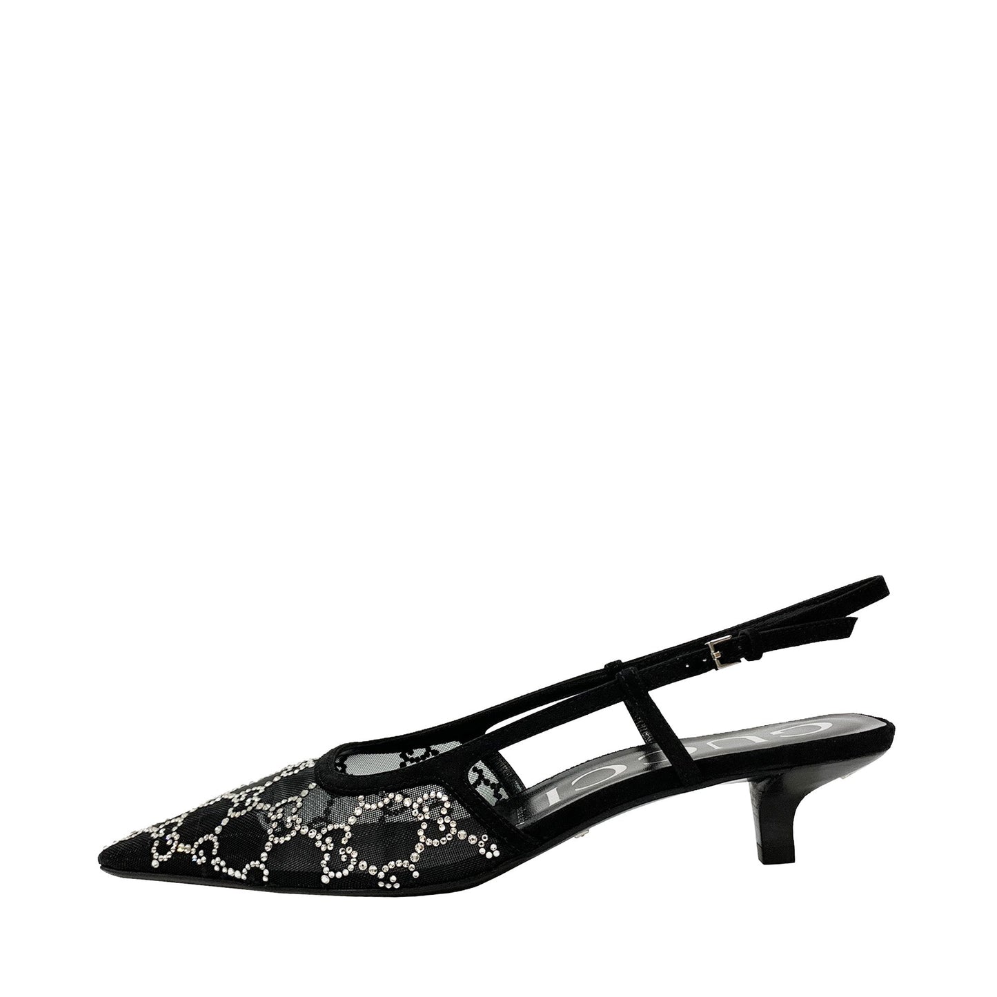 Gucci GG Slingback Pumps | Designer code: 675829F13A0 | Luxury Fashion Eshop | Lamode.com.hk