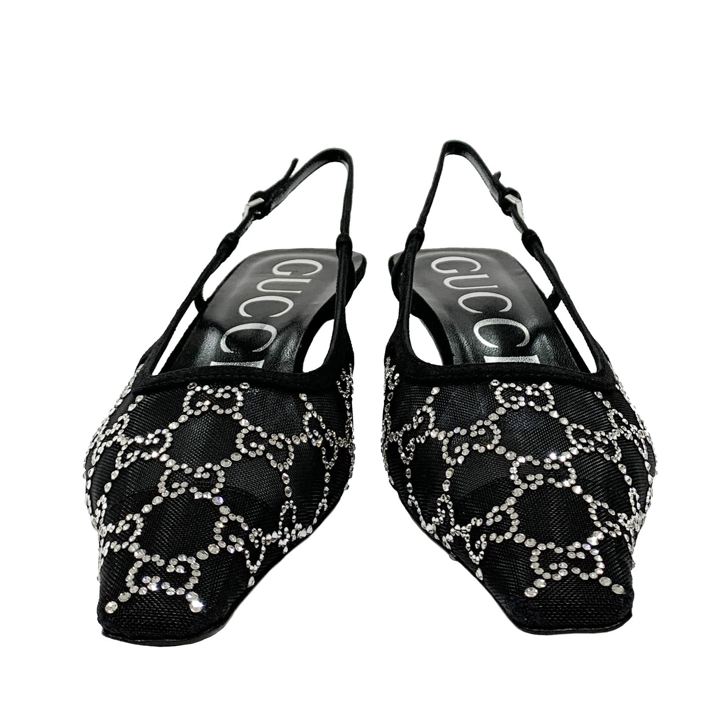 Gucci GG Slingback Pumps | Designer code: 675829F13A0 | Luxury Fashion Eshop | Lamode.com.hk