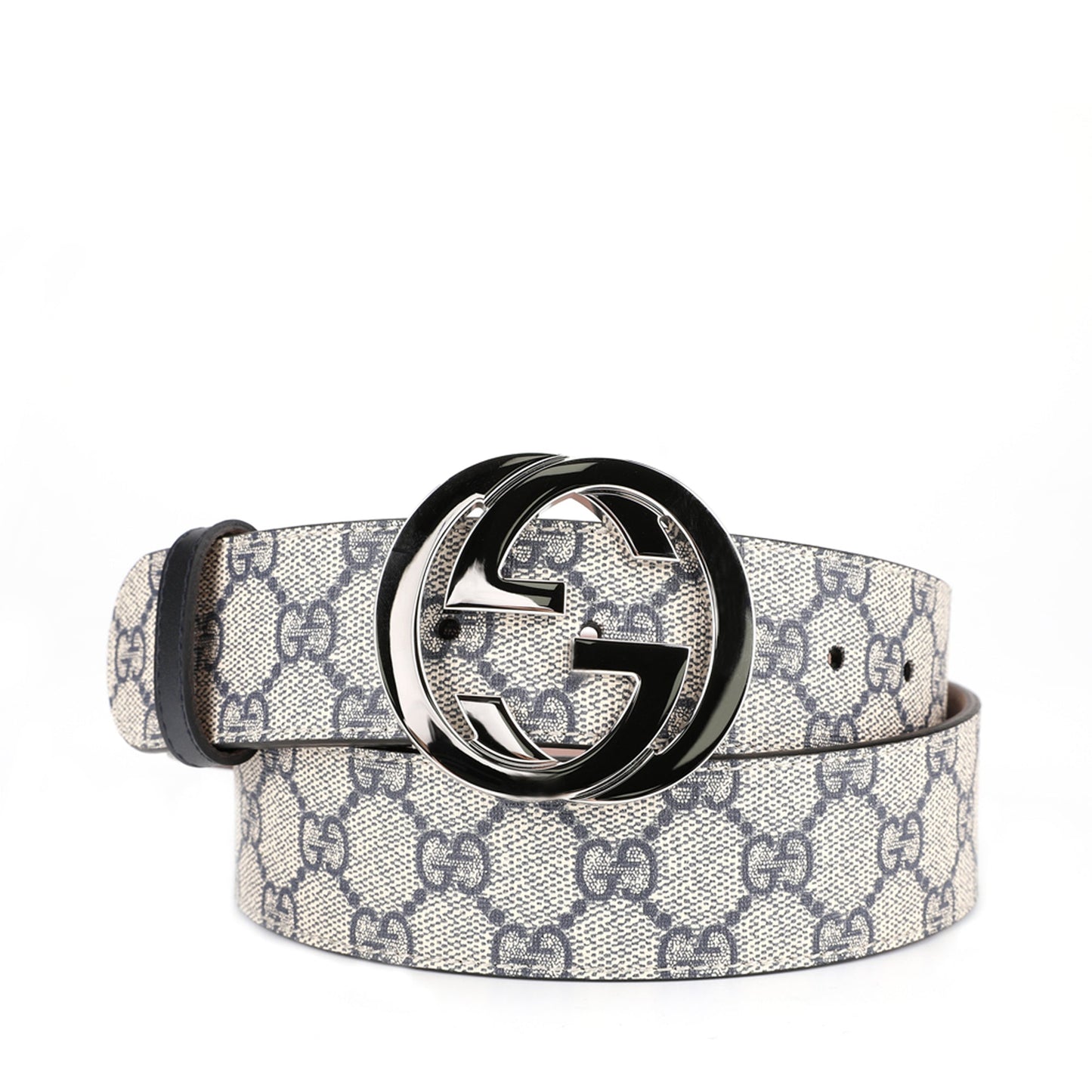 Gucci Supreme Double G Buckle Belt | Designer code: 411924KGDHN | Luxury Fashion Eshop | Lamode.com.hk