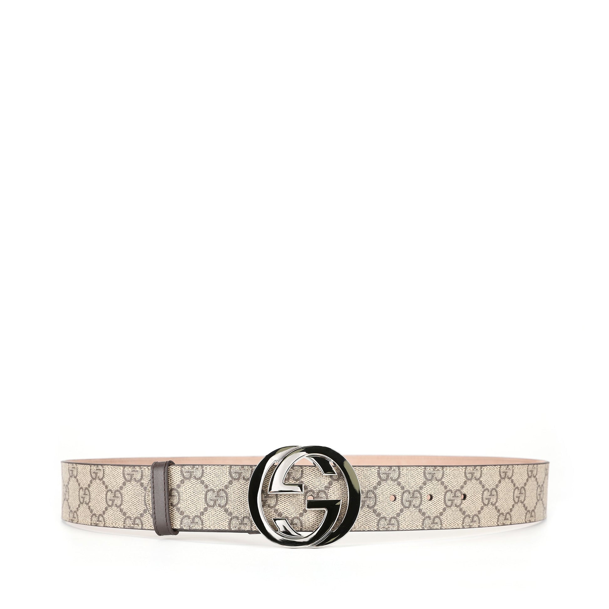 Gucci Supreme Double G Buckle Belt | Designer code: 411924KGDHN | Luxury Fashion Eshop | Lamode.com.hk