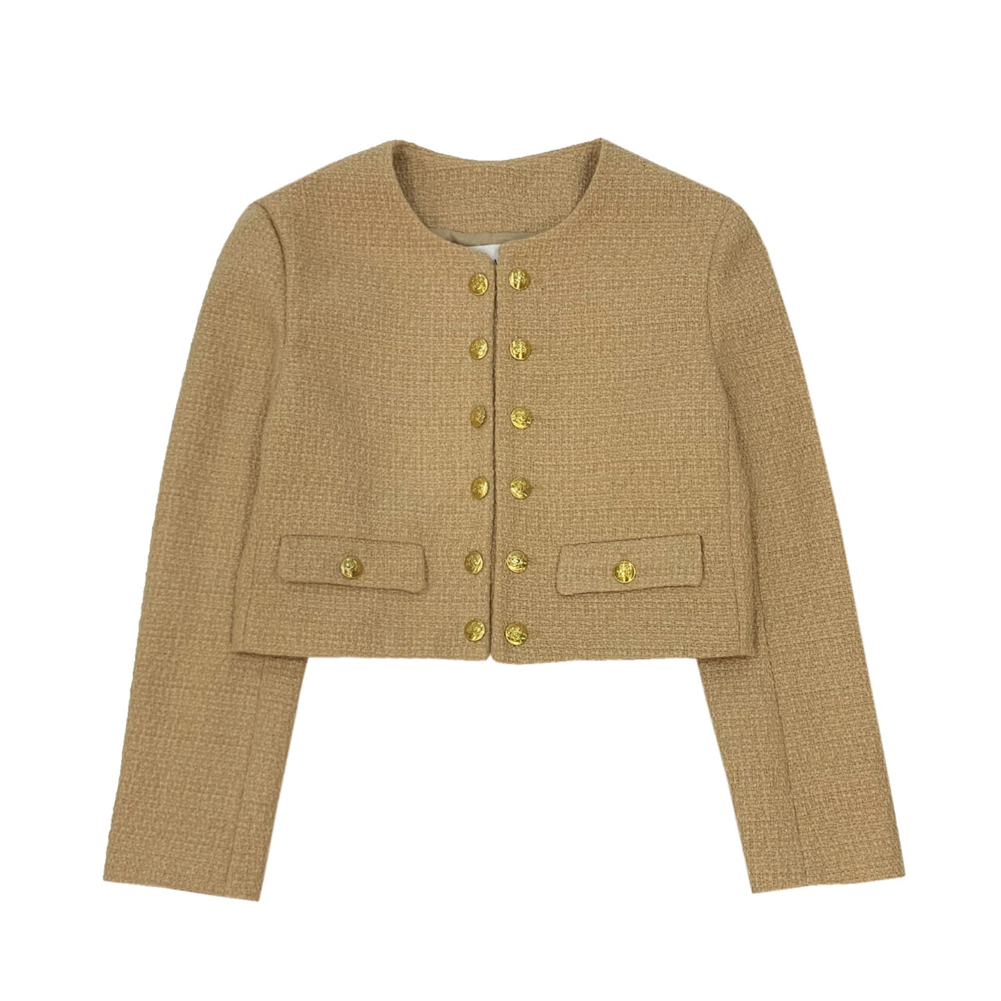 Label Mirror Double Breasted Jacket | Designer code: LM2022FW038 | Luxury Fashion Eshop | Lamode.com.hk