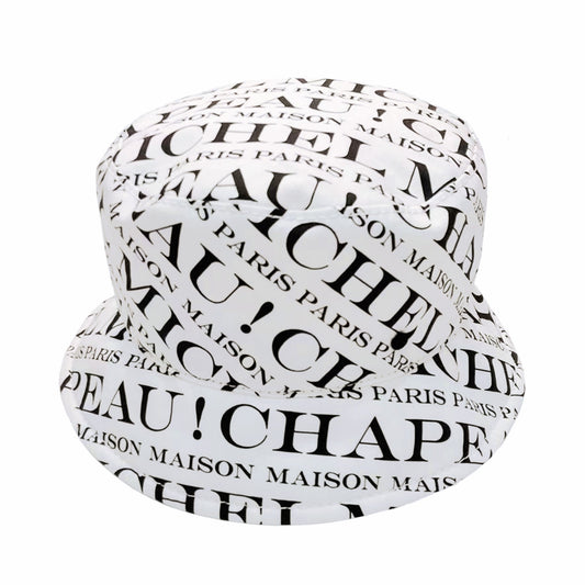 Maison Michel All Over Logo Hat | Designer code: 2290023 | Luxury Fashion Eshop | Lamode.com.hk