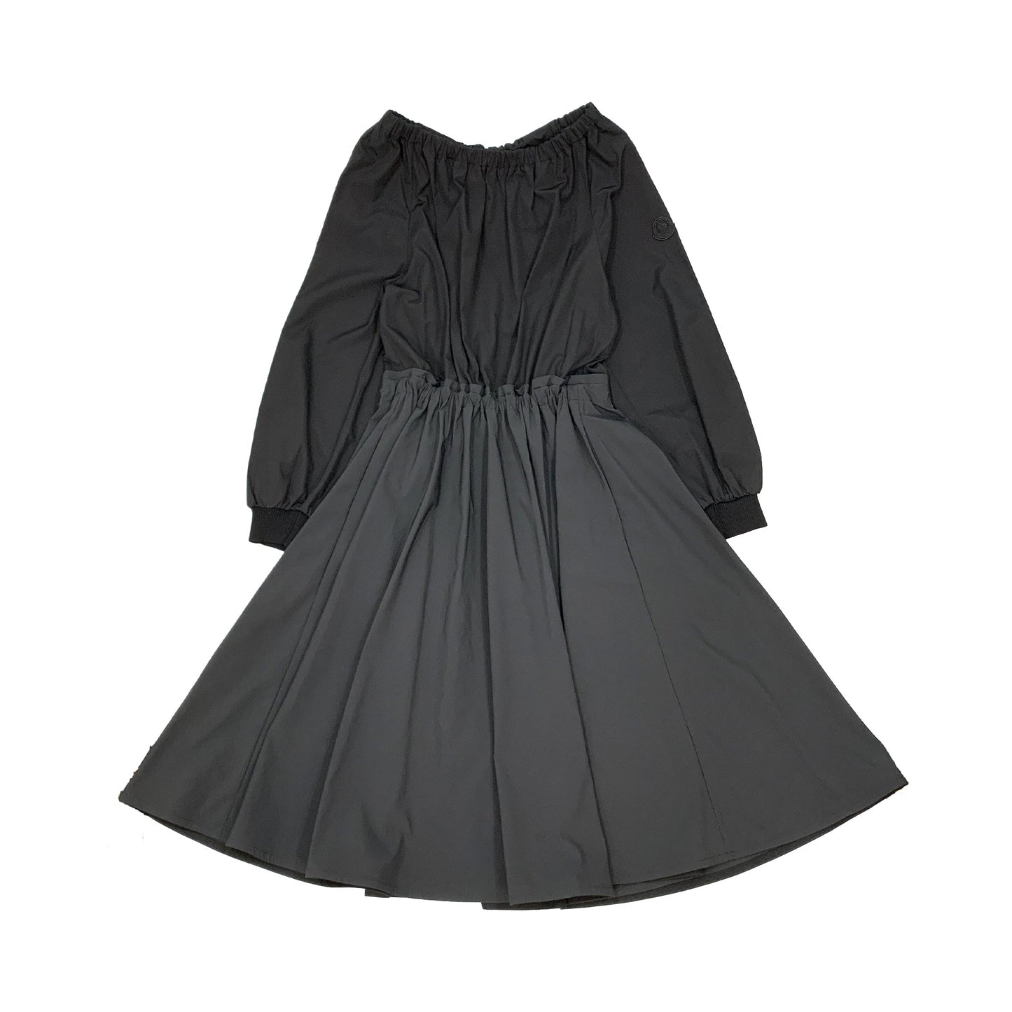 Moncler Long Sleeve Midi Dress | Designer code: 2G000062699U | Luxury Fashion Eshop | Lamode.com.hk