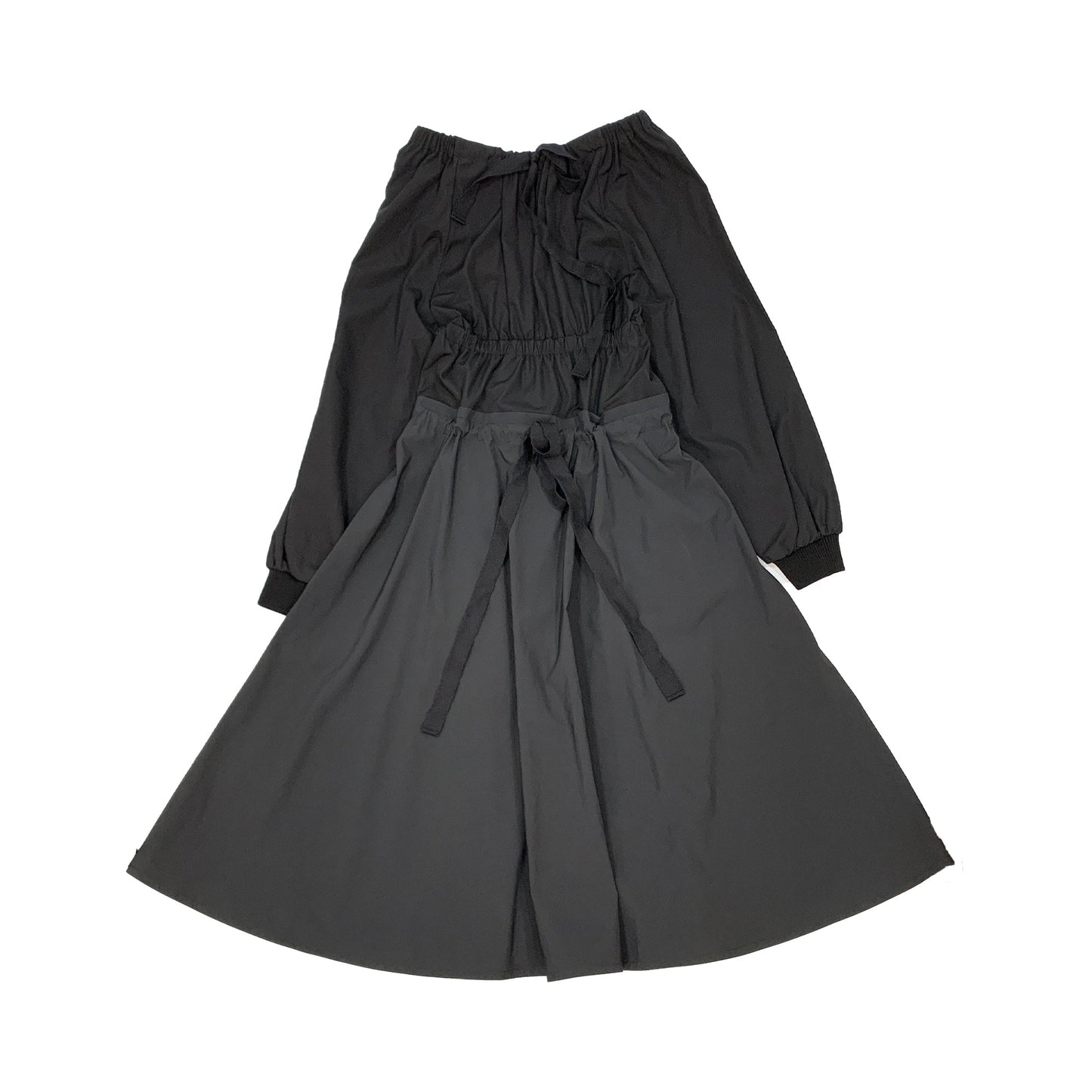 Moncler Long Sleeve Midi Dress | Designer code: 2G000062699U | Luxury Fashion Eshop | Lamode.com.hk