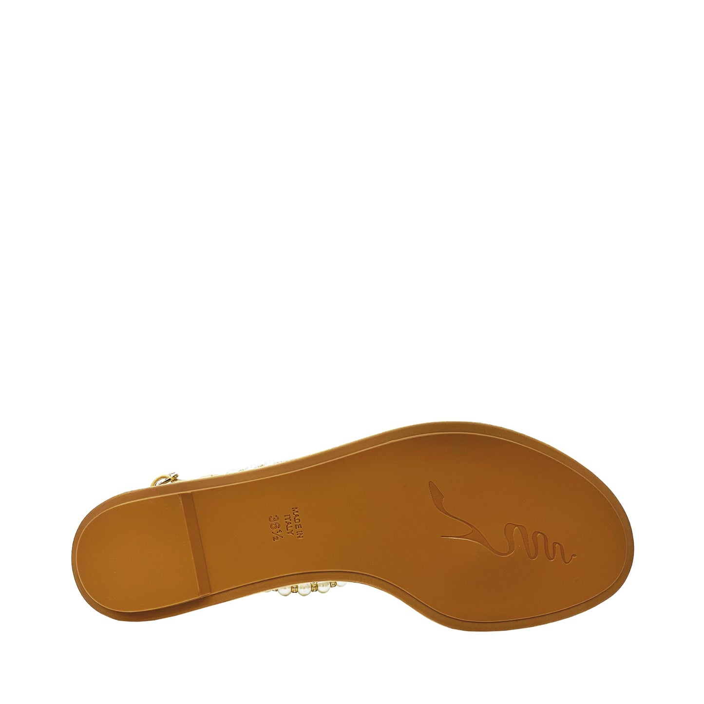 Rene Caovilla Pearl Embellished Sandals | Designer code: C10241010 | Luxury Fashion Eshop | Lamode.com.hk
