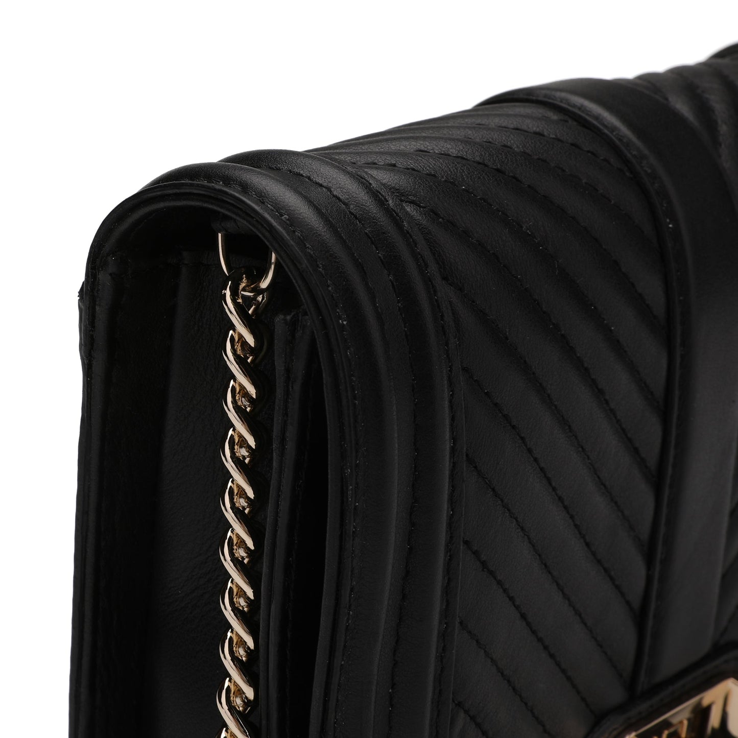 Rebecca Minkoff Chevron Quilted Small Love Crossbody Bag | Designer code: HU18ICQX45 | Luxury Fashion Eshop | Lamode.com.hk