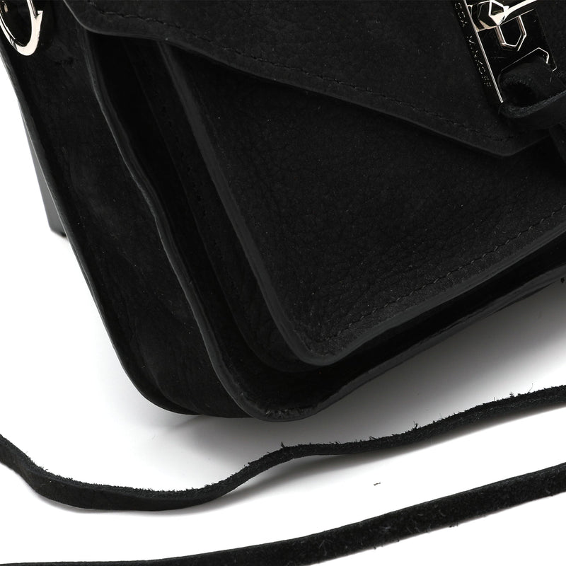 Rebecca Minkoff Nubuck Leather Mini Darren Messenger Bag | Designer code: HS18ENUX28 | Luxury Fashion Eshop | Lamode.com.hk
