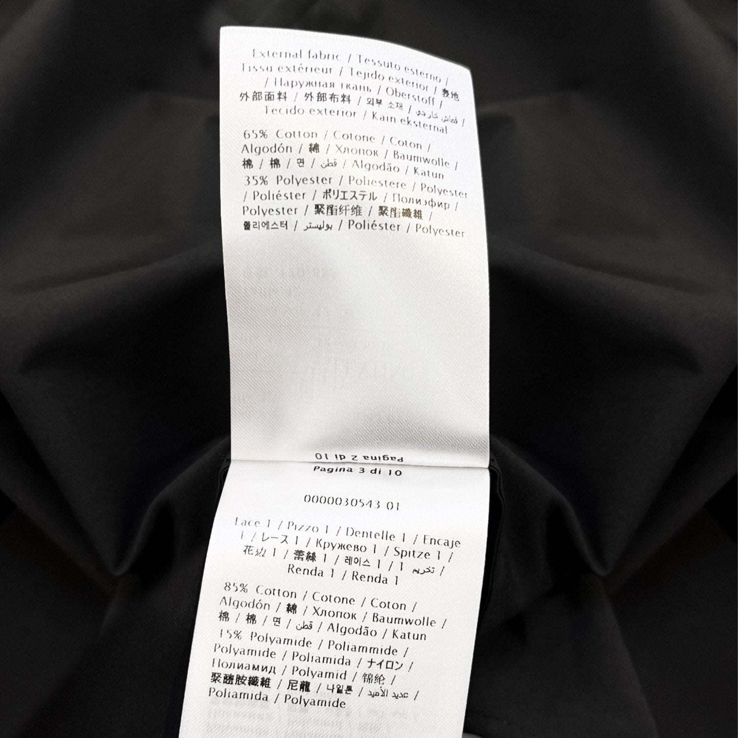 Red Valentino Lace And Cotton Poplin Shirt | Designer code: 1R3ABK00LUN | Luxury Fashion Eshop | Lamode.com.hk
