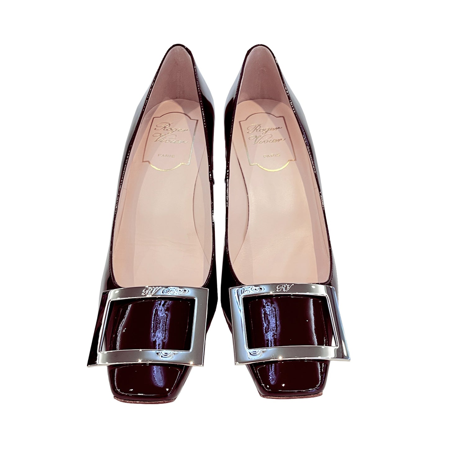 Roger Vivier Trompette Pumps In Patent Leather | Designer code: RVW40015280D1P | Luxury Fashion Eshop | Lamode.com.hk