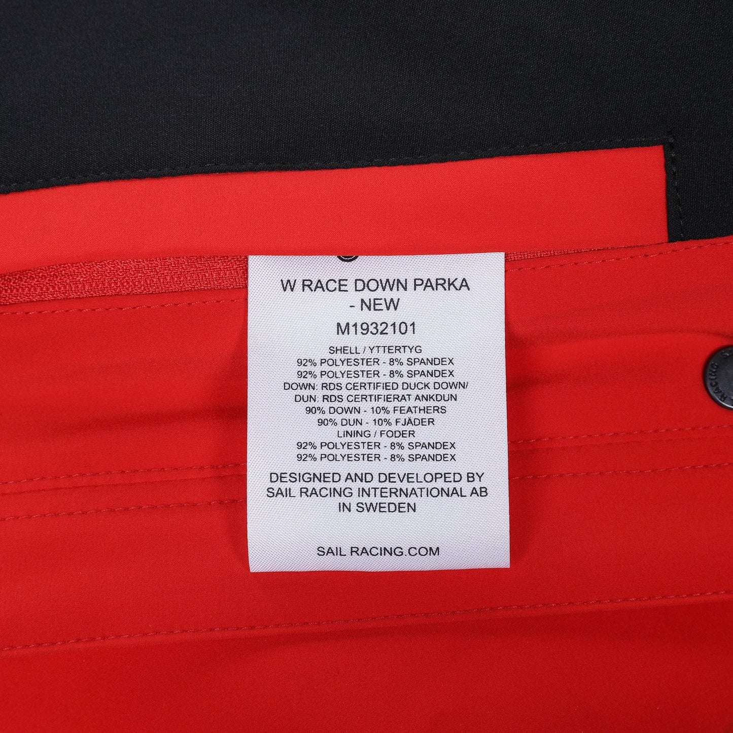 Sail Racing W Race Down Parka | Designer code: 1932101 | Luxury Fashion Eshop | Lamode.com.hk