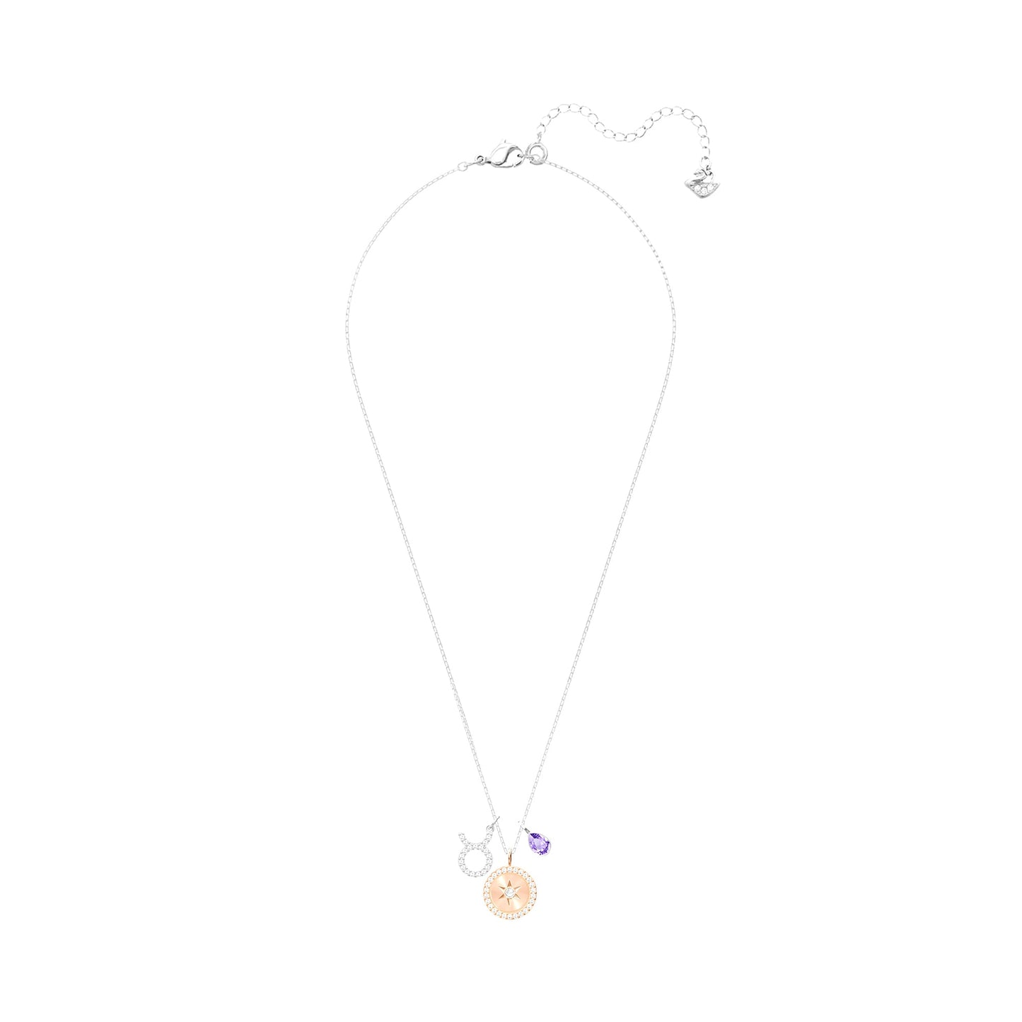 Swarovski Taurus Zodiac Pendant Necklace | Designer code: 5349223 | Luxury Fashion Eshop | Lamode.com.hk