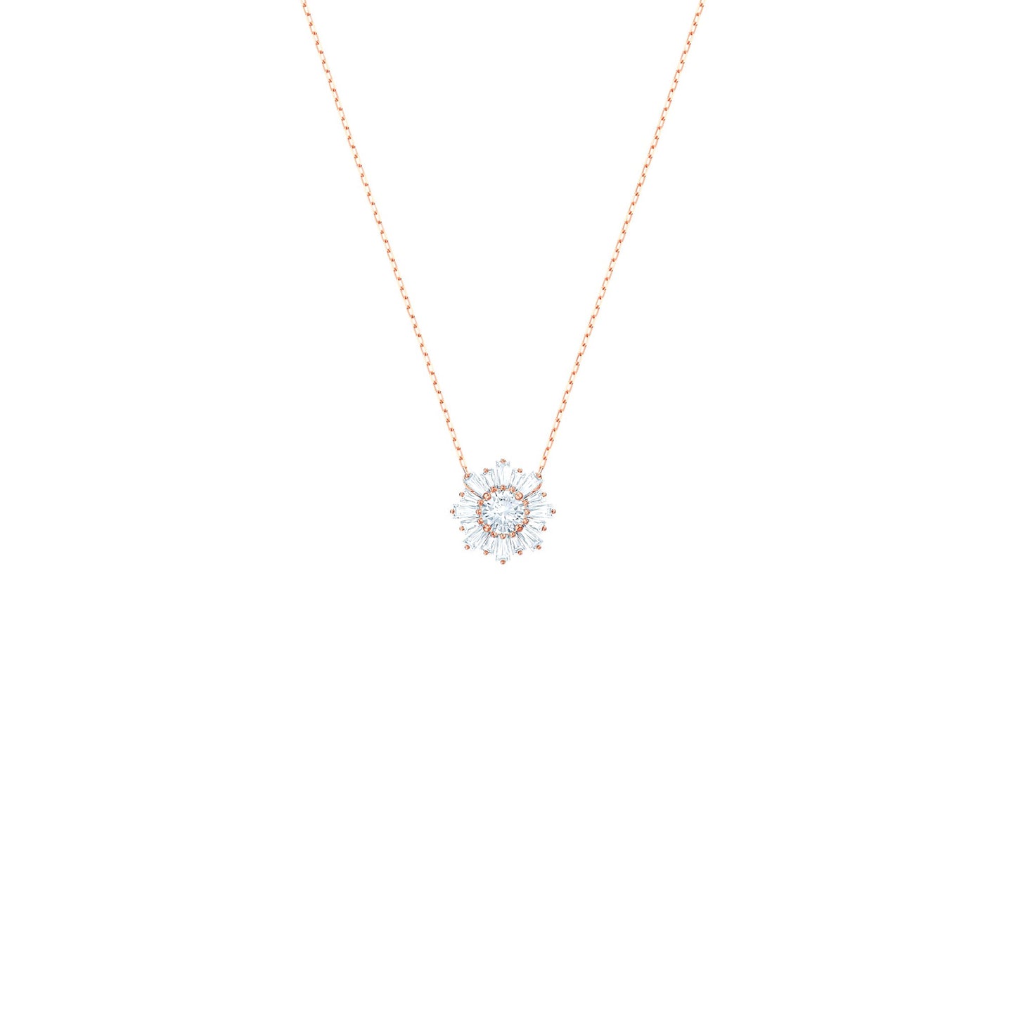 Swarovski Sunshine Rose Gold Tone Plated Pendant | Designer code: 5451376 | Luxury Fashion Eshop | Lamode.com.hk