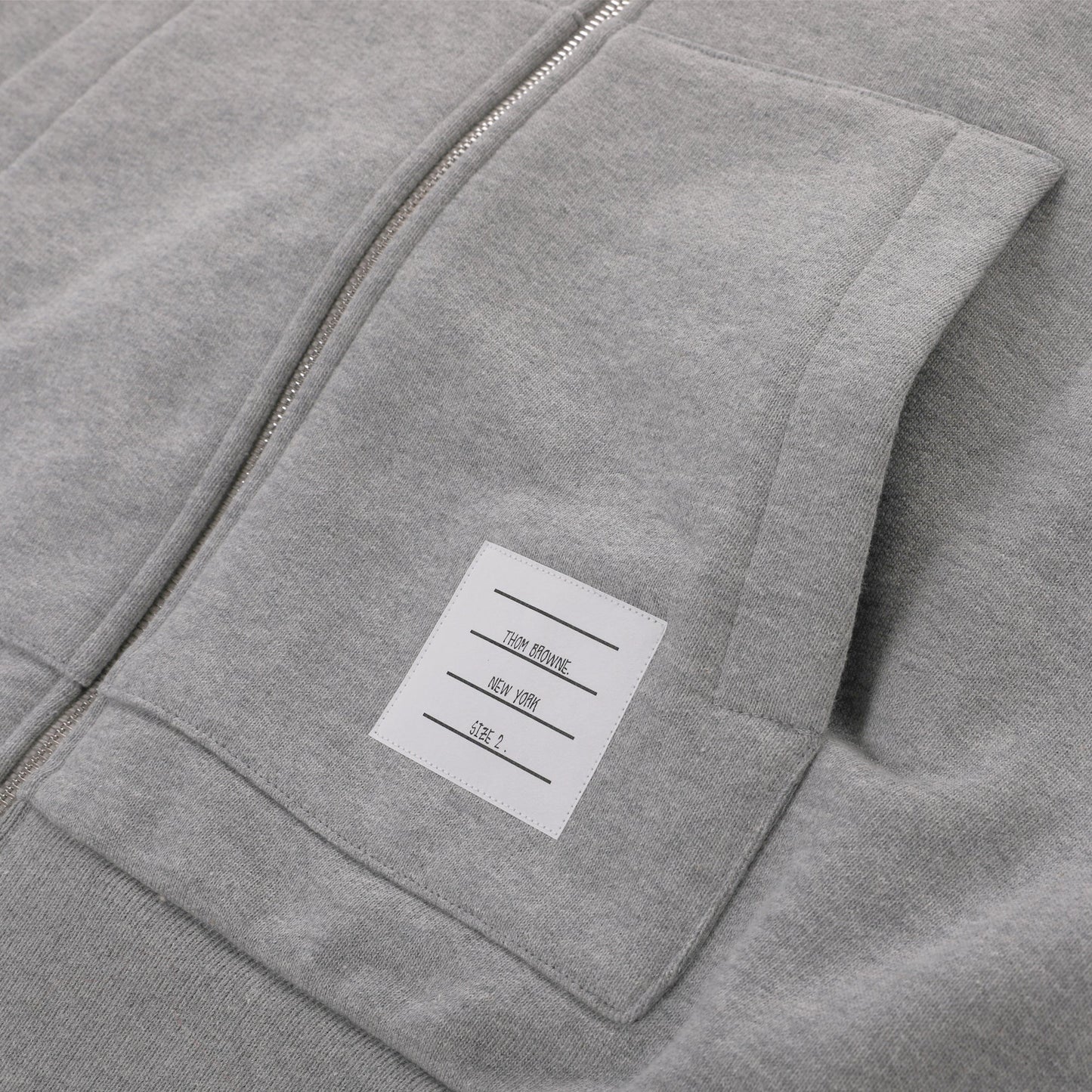 Thom Browne Center Back Stripe Loopback Hoodie | Designer code: MJT153A03377 | Luxury Fashion Eshop | Lamode.com.hk