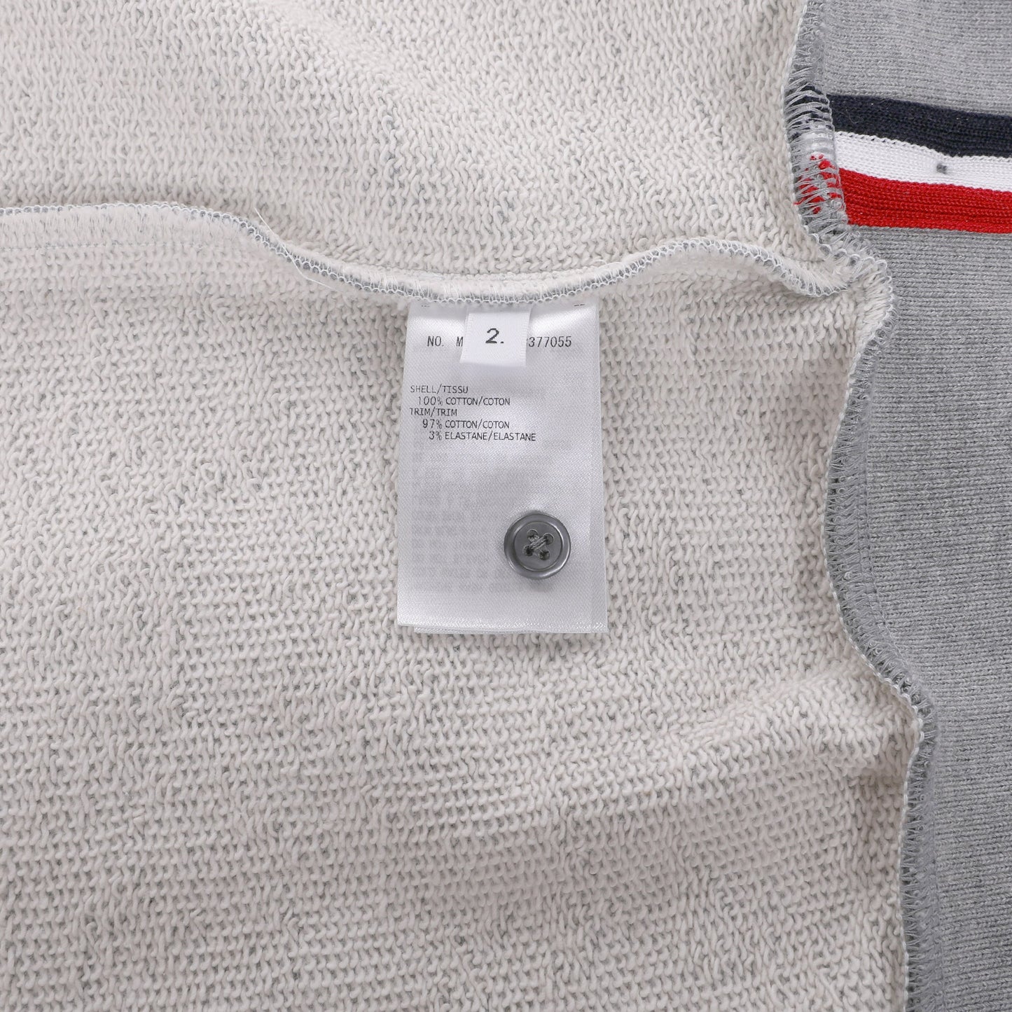 Thom Browne Center Back Stripe Loopback Hoodie | Designer code: MJT153A03377 | Luxury Fashion Eshop | Lamode.com.hk
