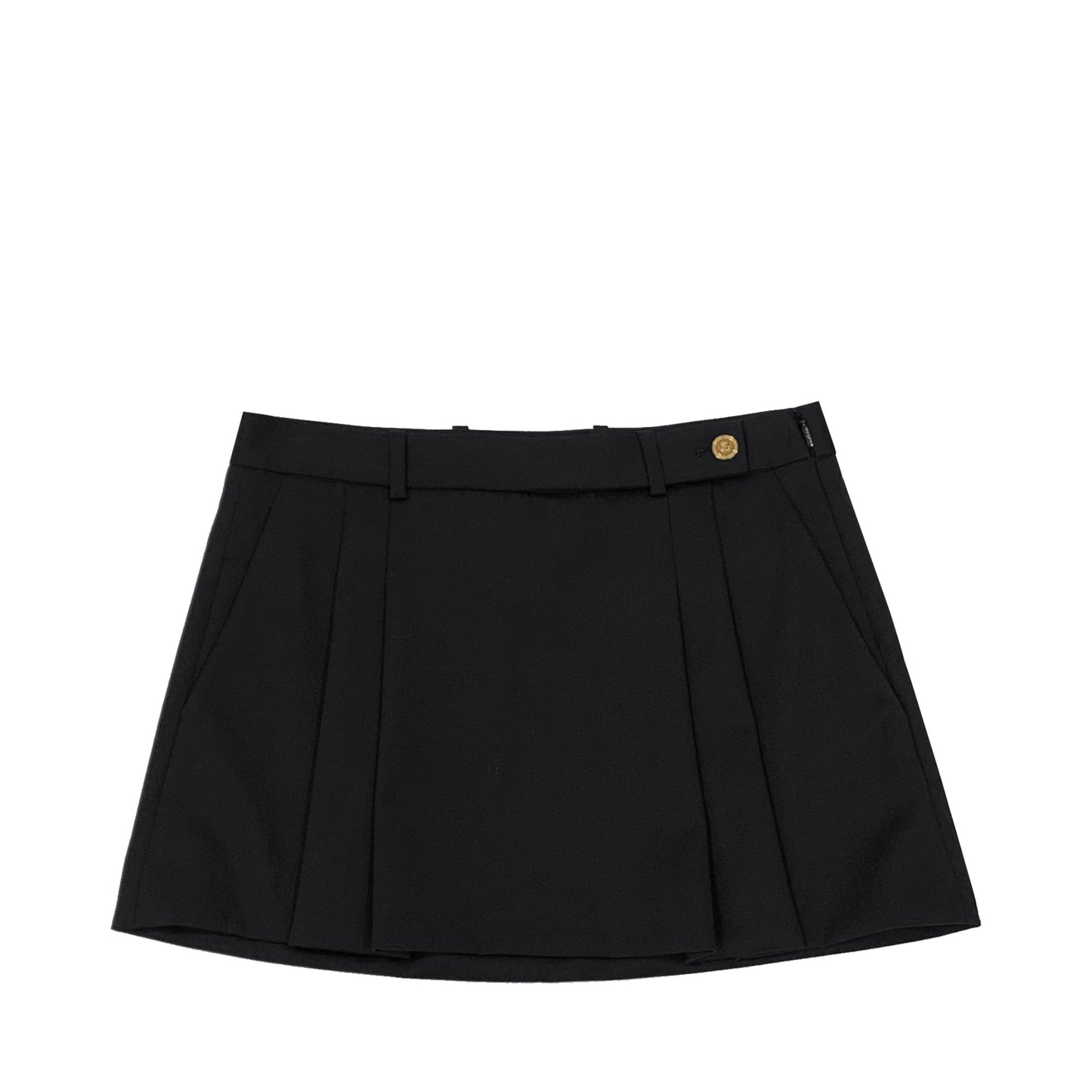 Versace Medusa Button Pleated Skirt | Designer code: 10073981A05158 | Luxury Fashion Eshop | Lamode.com.hk