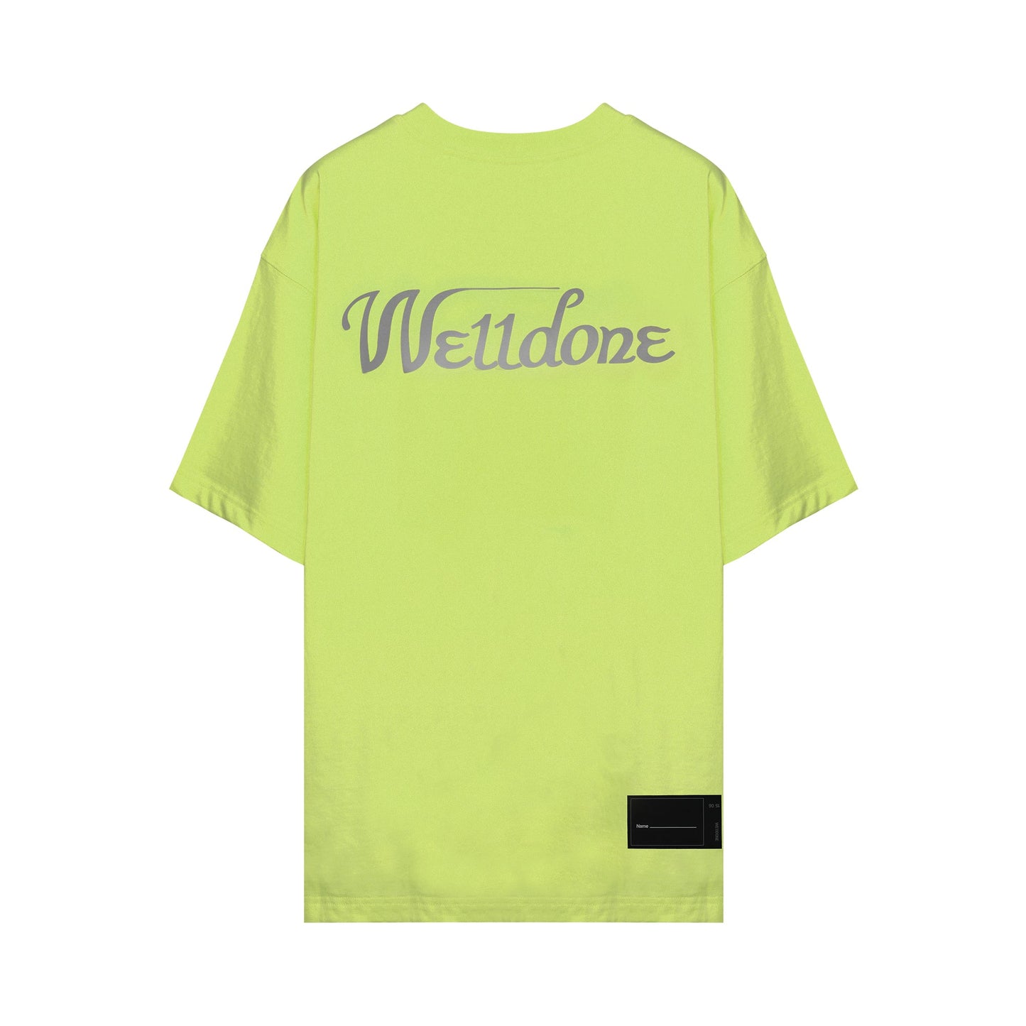 We11done Logo Print Oversized T-shirt | Designer code: WDTP519930 | Luxury Fashion Eshop | Lamode.com.hk