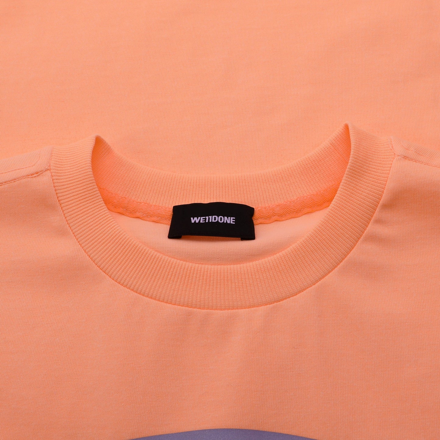 We11done Logo Print Oversized T-shirt | Designer code: WDTP519930 | Luxury Fashion Eshop | Lamode.com.hk