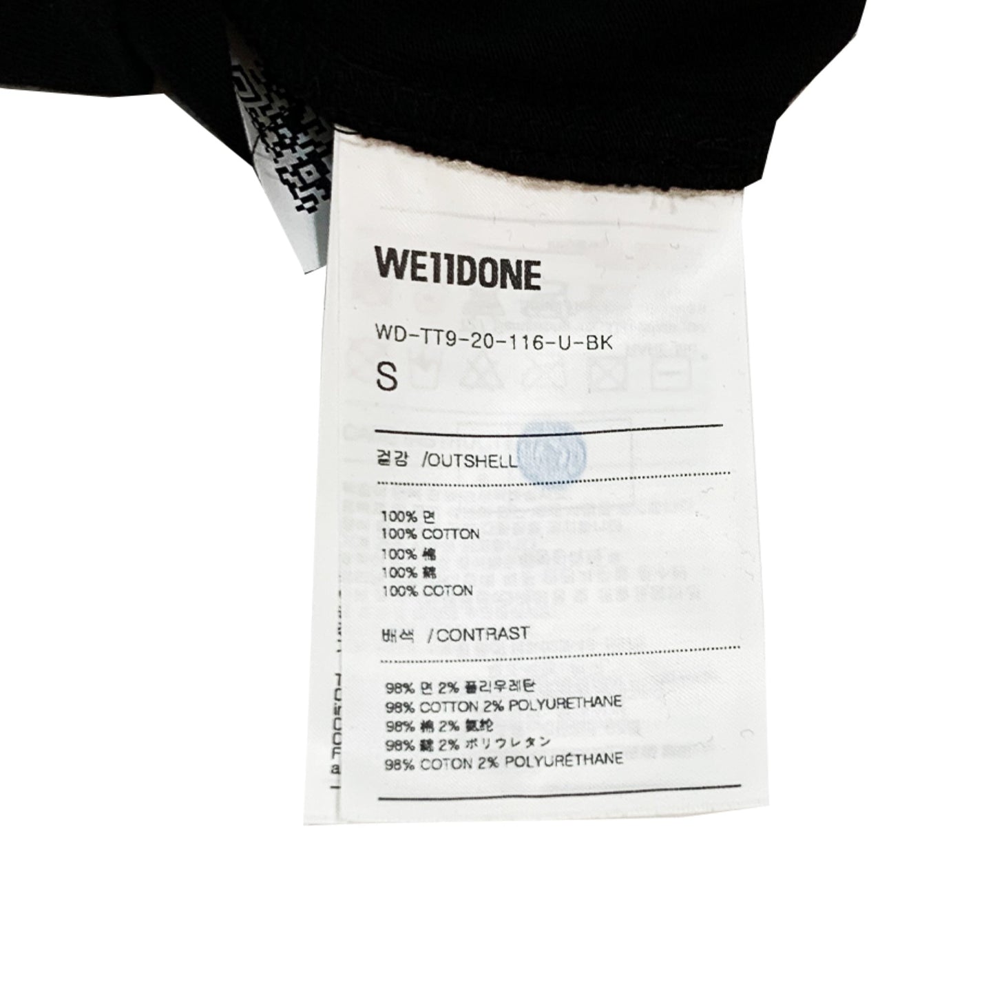 We11done Teddy Bear Printed T-shirt | Designer code: WDTT920116 | Luxury Fashion Eshop | Lamode.com.hk