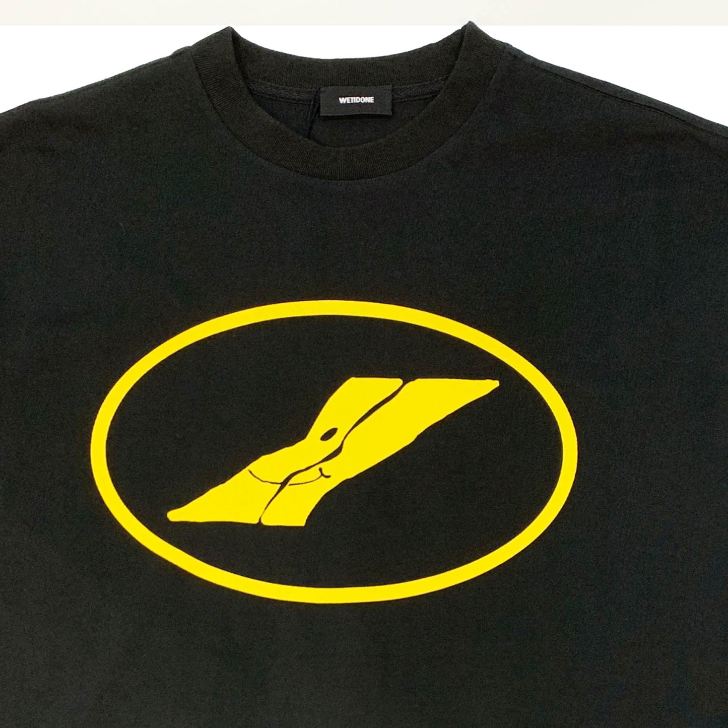 We11done Logo Print T-shirt | Designer code: WDTT122832 | Luxury Fashion Eshop | Lamode.com.hk