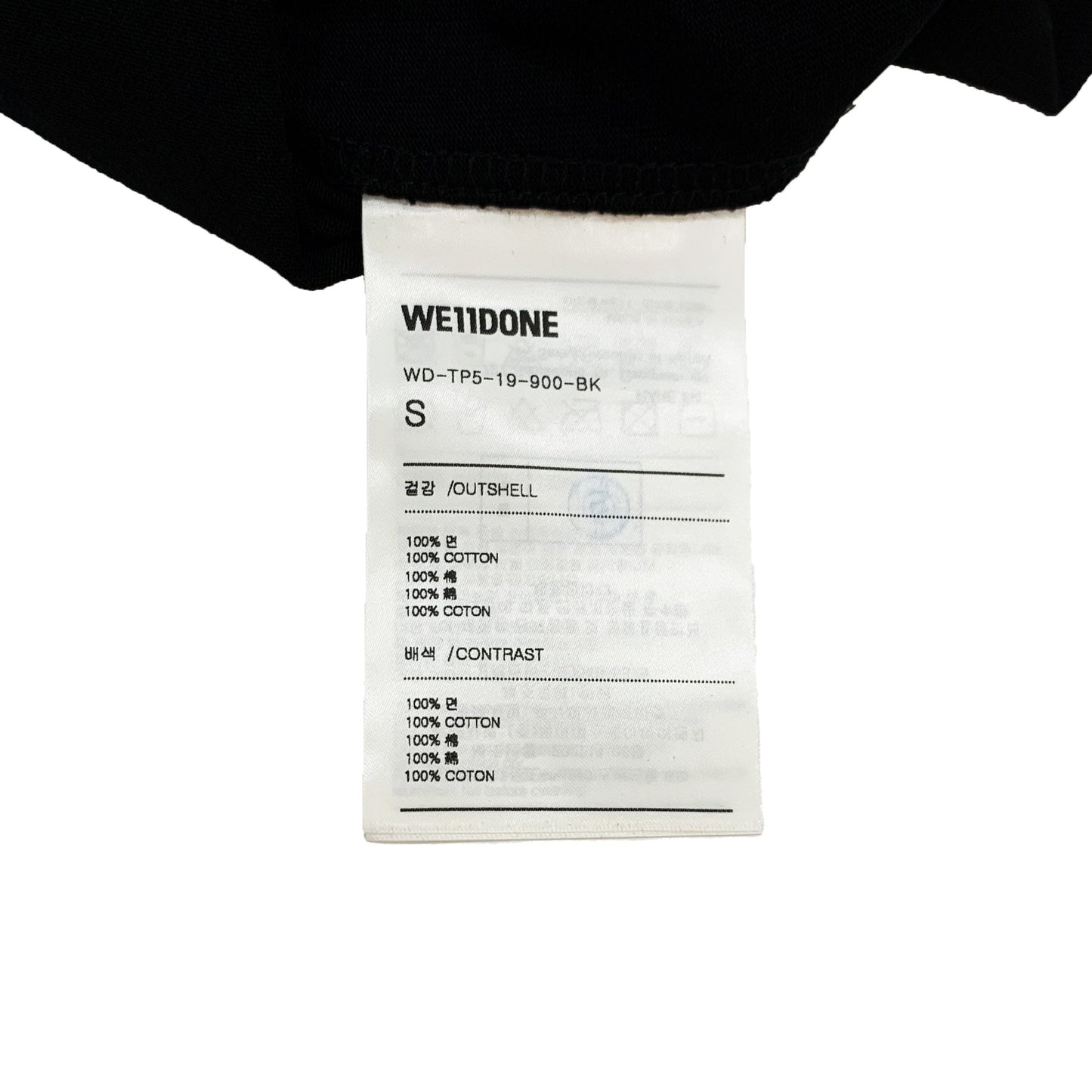 We11done Horror Collage T-Shirt | Designer code: WDTP519900 | Luxury Fashion Eshop | Lamode.com.hk