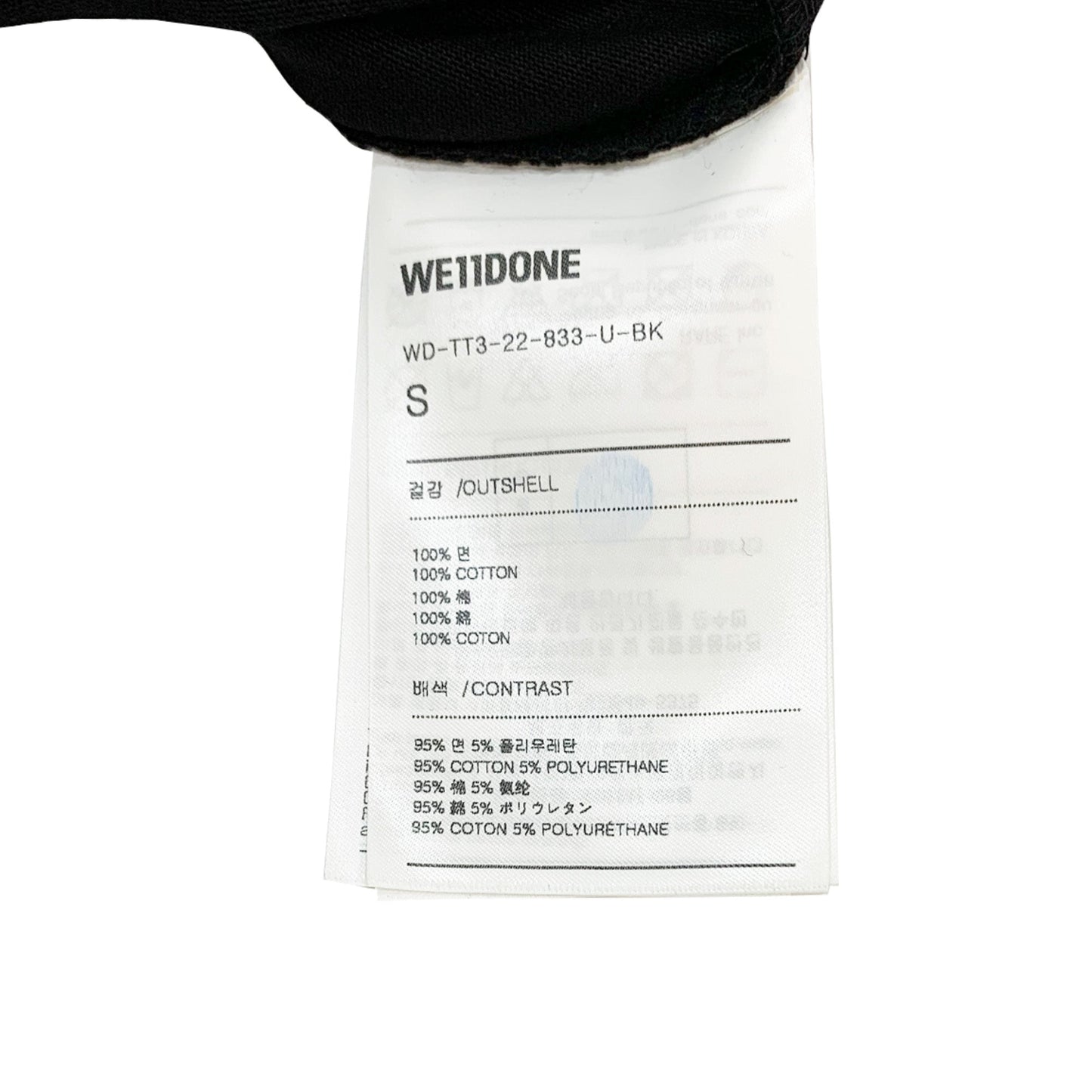 We11done Teddy Bear Print T-Shirt | Designer code: WDTT322833 | Luxury Fashion Eshop | Lamode.com.hk