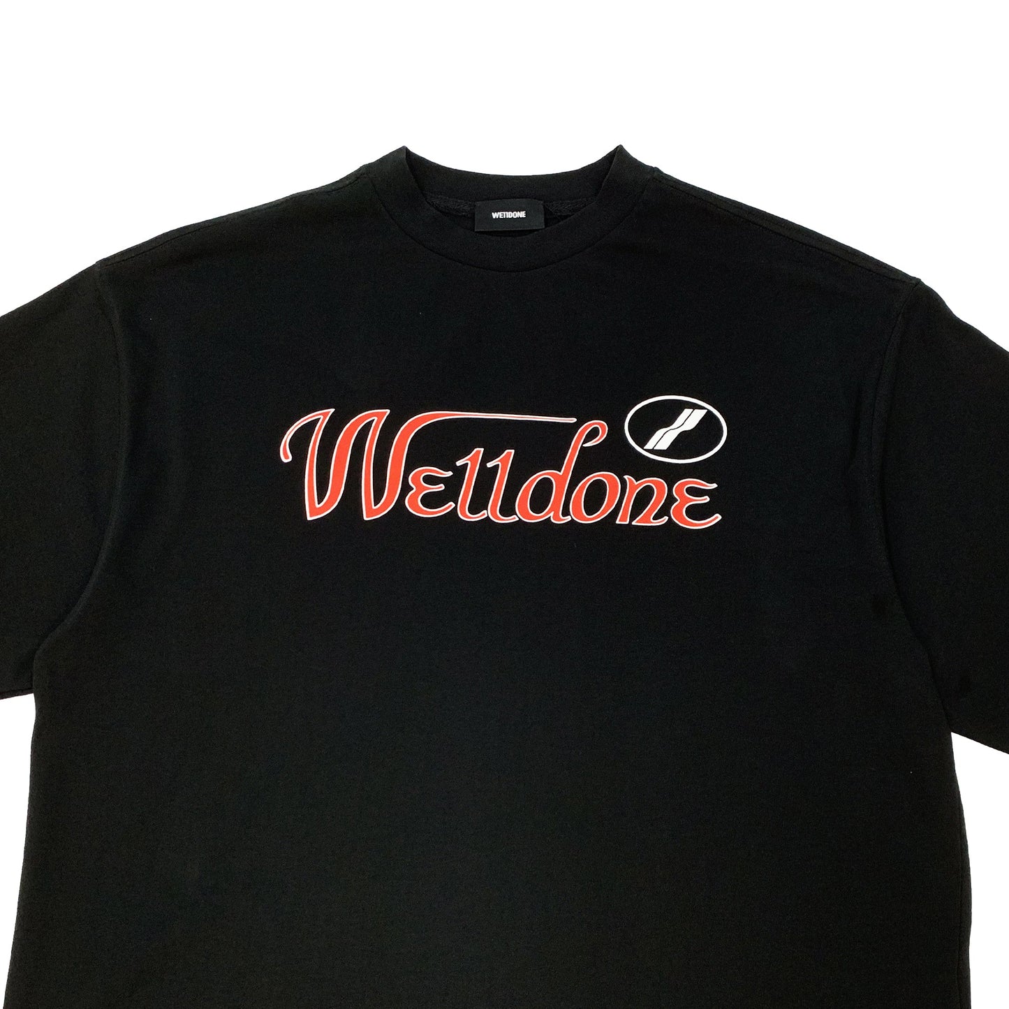 We11done Logo Print T-shirt | Designer code: WDTT322815 | Luxury Fashion Eshop | Lamode.com.hk
