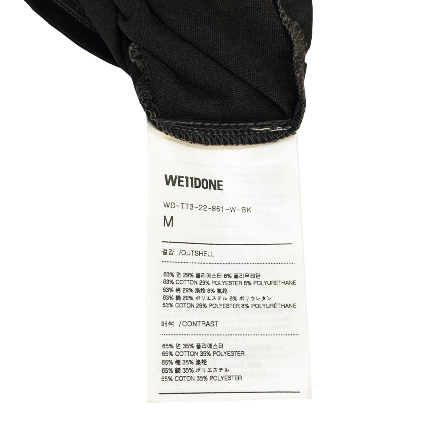 We11done Basic Logo T-shirt | Designer code: WDTT322861 | Luxury Fashion Eshop | Lamode.com.hk