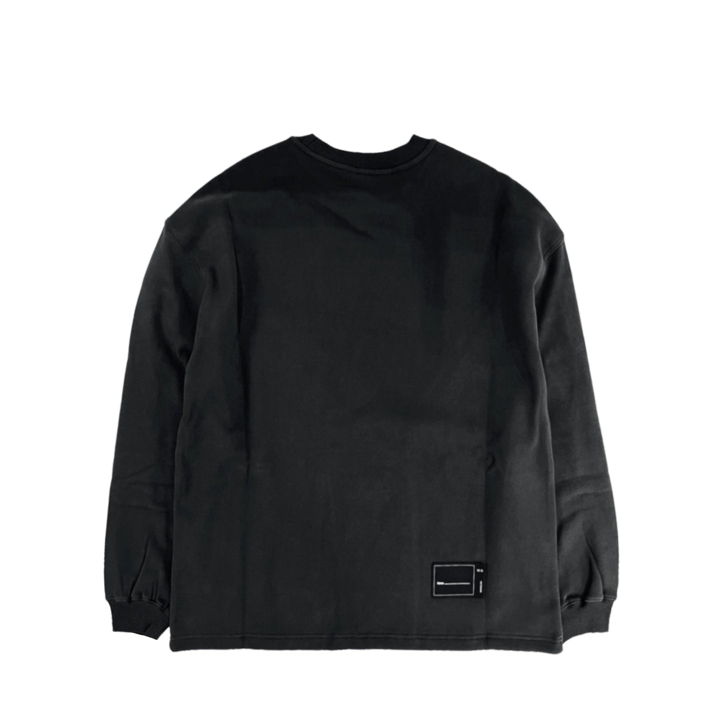 We11done Front Logo Sweatshirt | Designer code: WDTP519114 | Luxury Fashion Eshop | Lamode.com.hk
