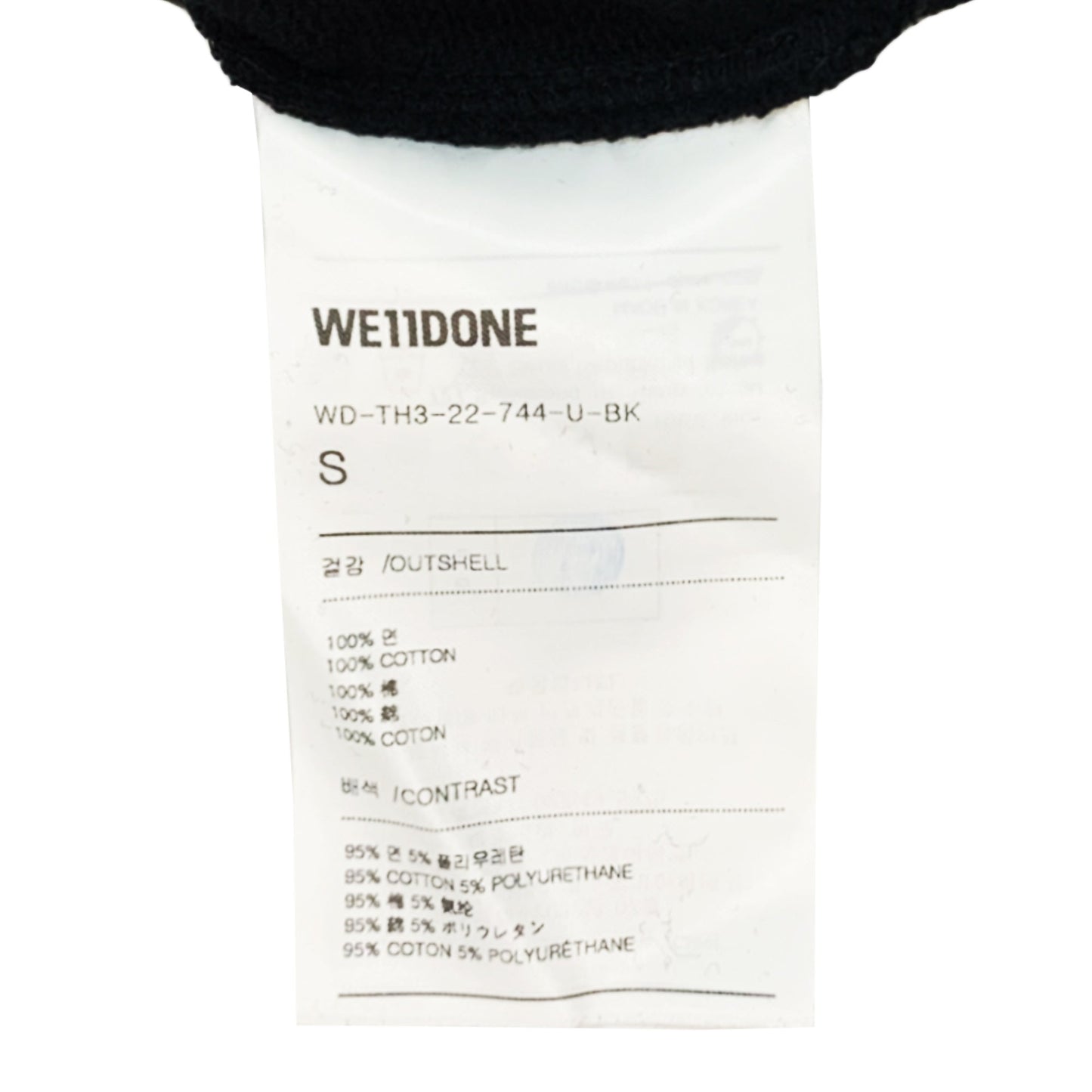 We11done Horror Collage Hoodie | Designer code: WDTH322744 | Luxury Fashion Eshop | Lamode.com.hk