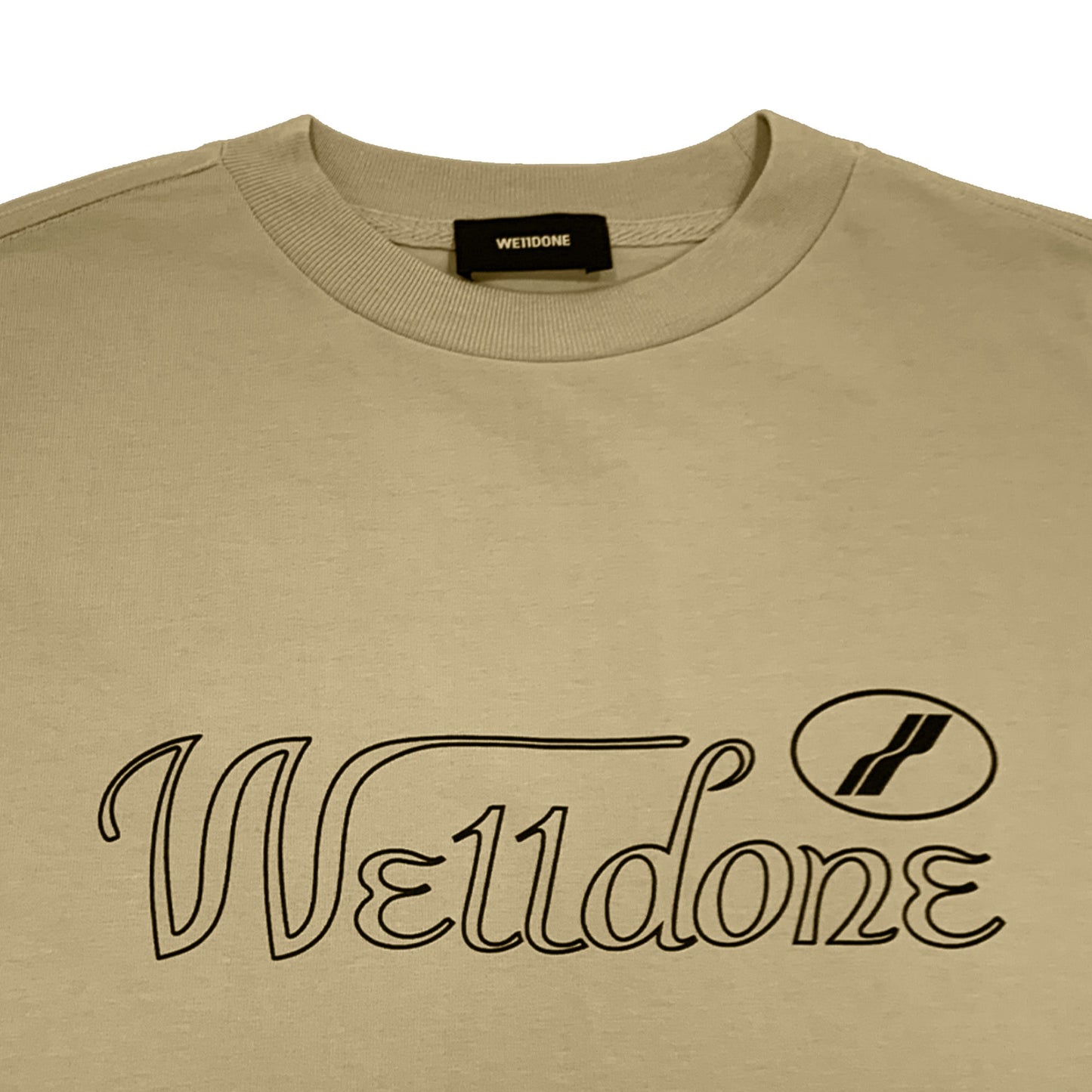 We11done Logo Print T-shirt | Designer code: WDTT322851 | Luxury Fashion Eshop | Lamode.com.hk