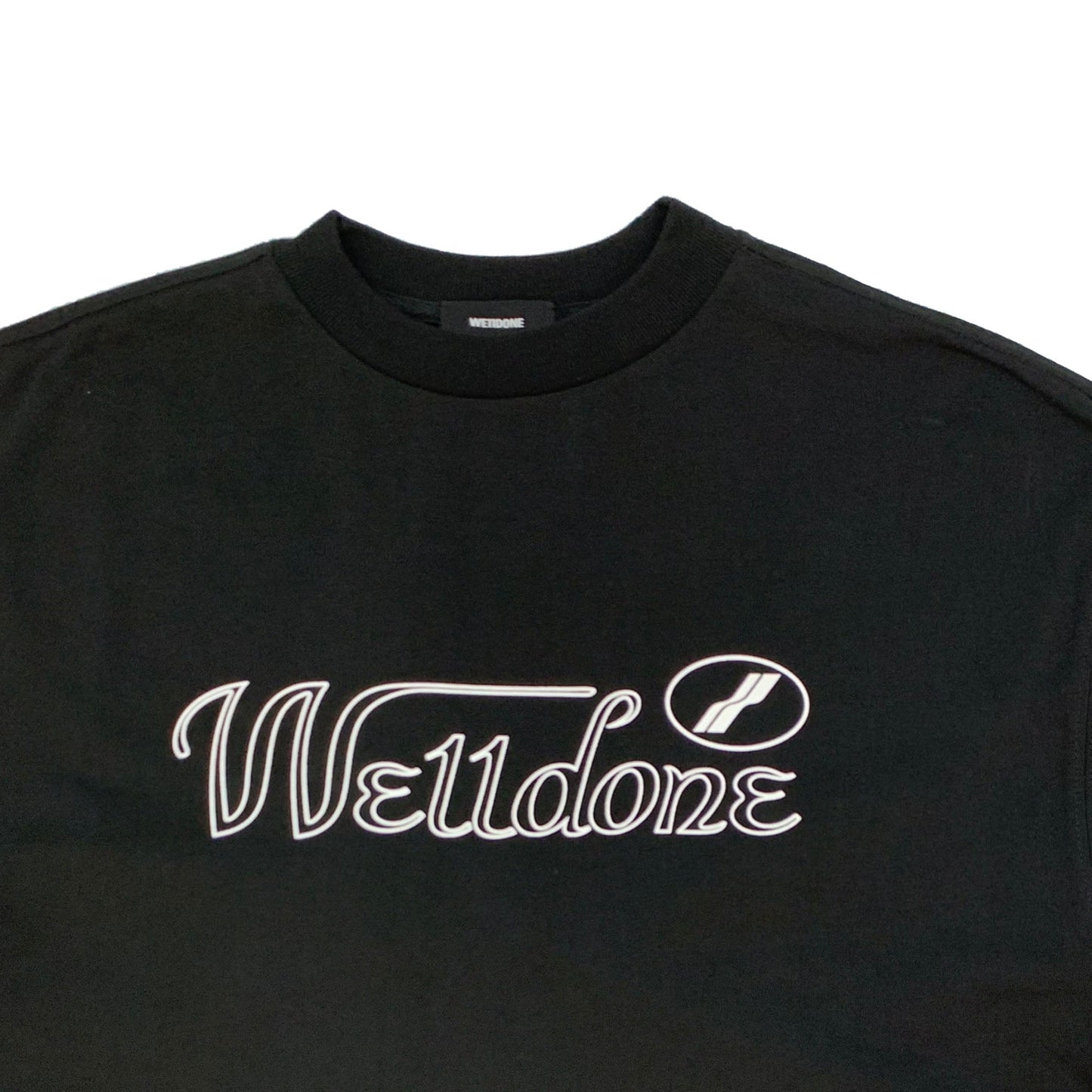 We11done Logo Print T-shirt | Designer code: WDTT322851 | Luxury Fashion Eshop | Lamode.com.hk