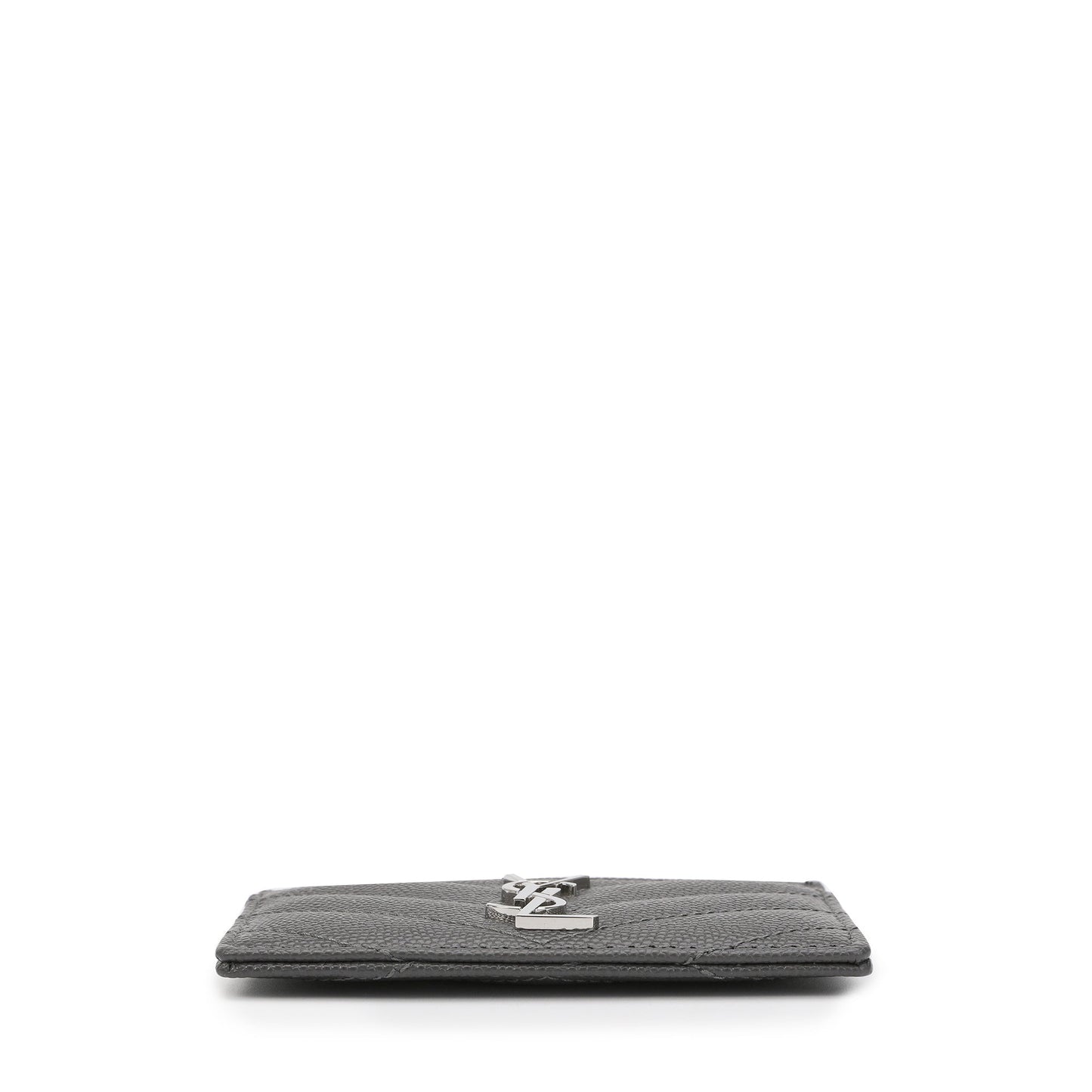Saint Laurent Quilted Monogram Cardholder | Designer code: 423291BOW02 | Luxury Fashion Eshop | Lamode.com.hk