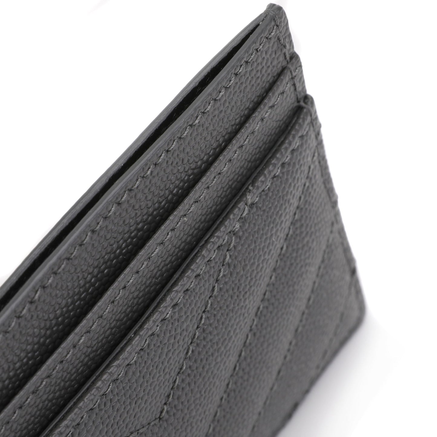 Saint Laurent Quilted Monogram Cardholder | Designer code: 423291BOW02 | Luxury Fashion Eshop | Lamode.com.hk