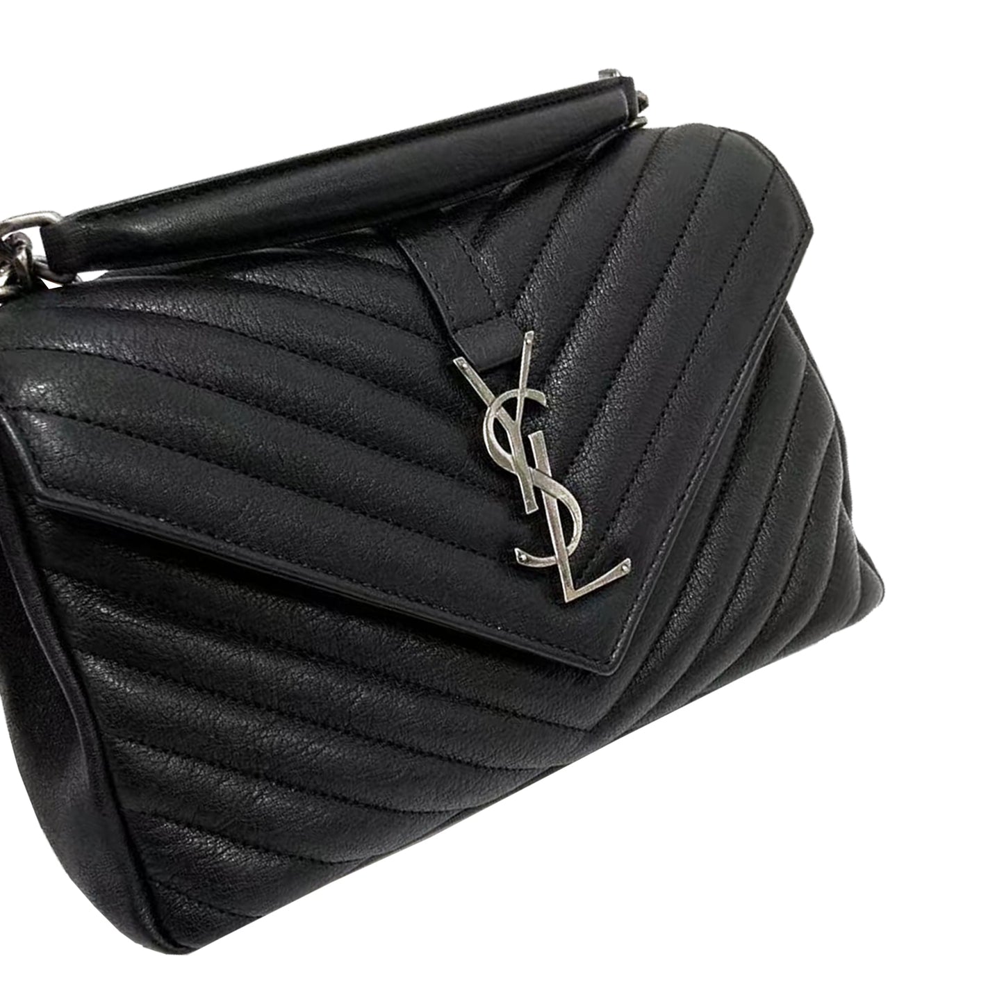 Saint Laurent Medium College Shoulder Bag | Designer code: 600279BRM04 | Luxury Fashion Eshop | Lamode.com.hk
