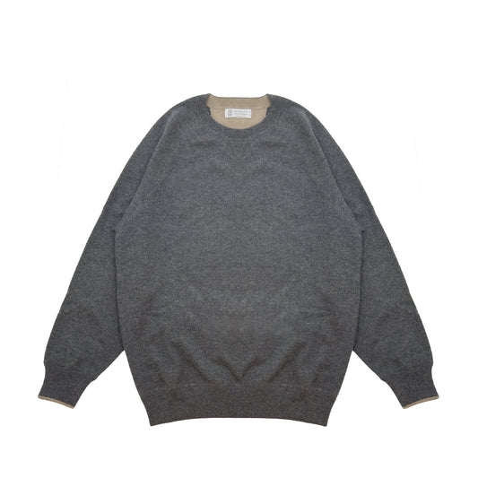 BRUNELLO CUCINELLI KNITTED CASHNERE JUMPER
