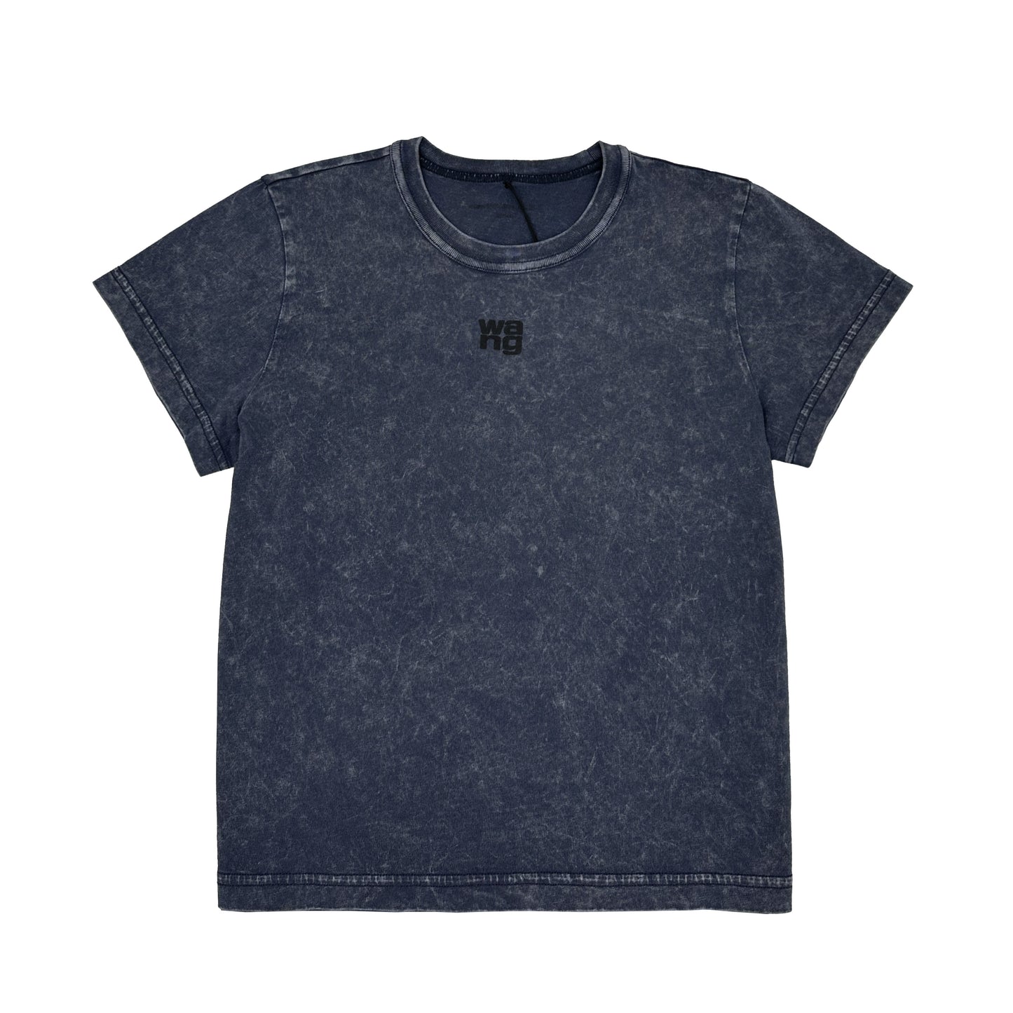 T BY ALEXANDER WANG T-SHIRT WITH PUFF LOGO