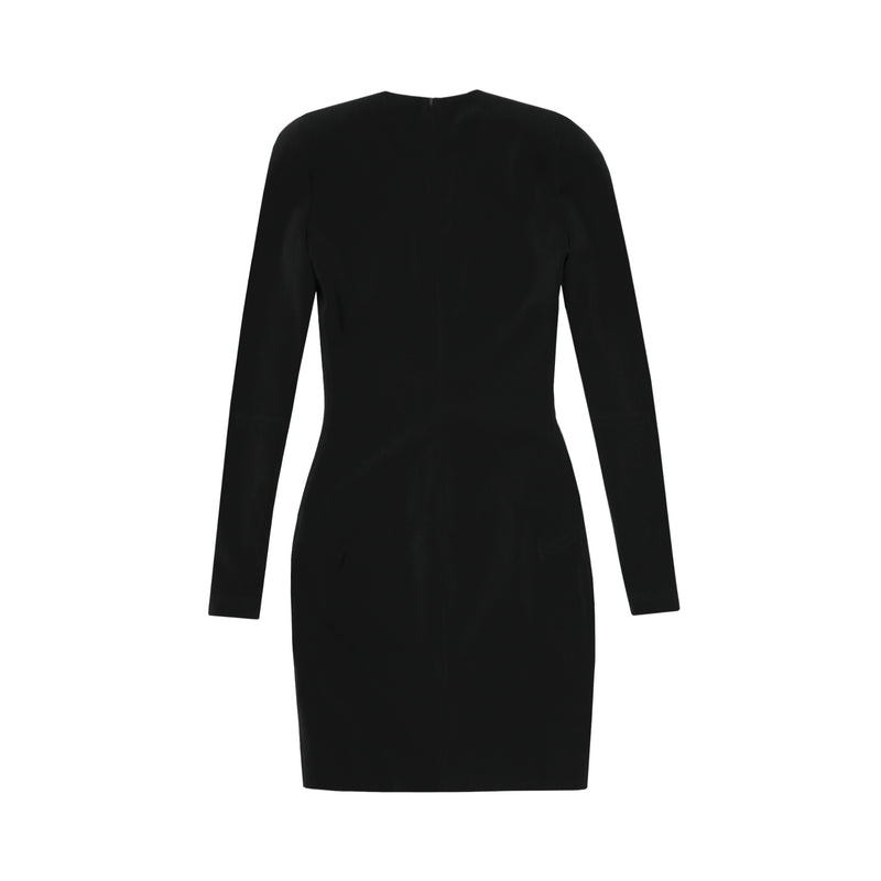 Balenciaga Black Mini Dress