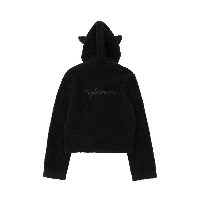 Balenciaga Heart Zip Up Hoodie