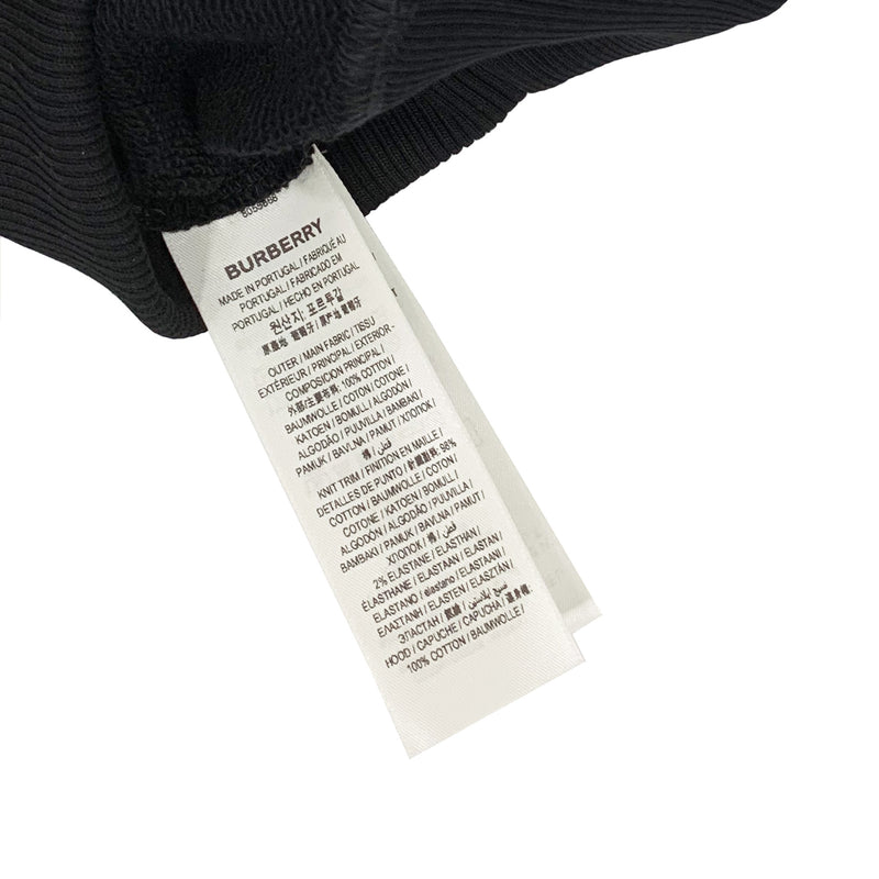 Burberry Check Cotton Zip Up Hoodie