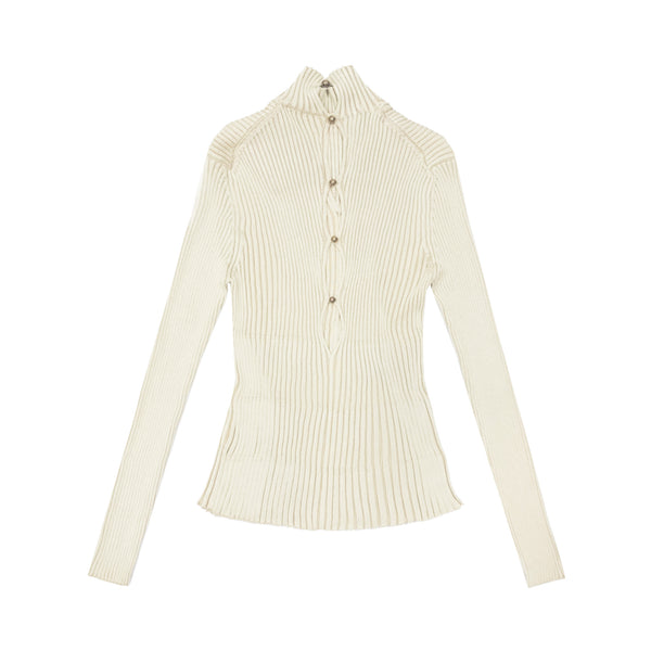 Bottega Veneta Ribbed Top