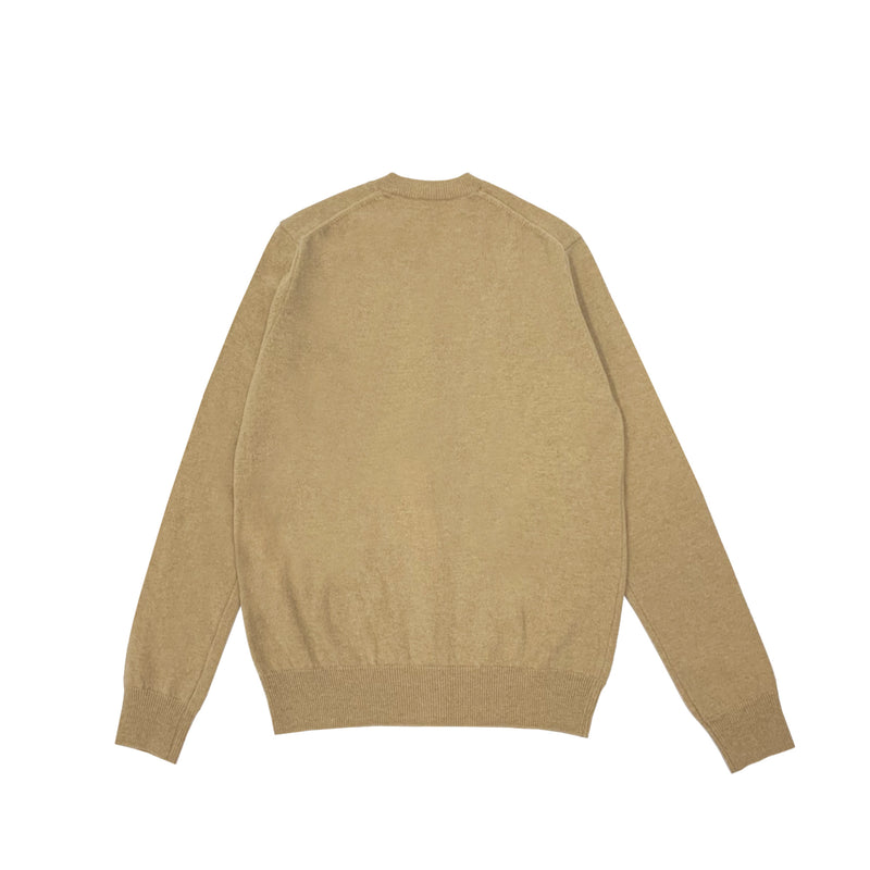 Comme Des Garcons Play Crewneck Knit Cardigan