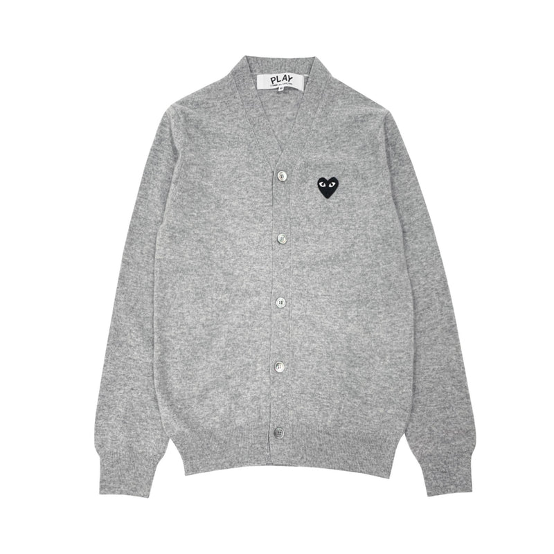 Comme Des Garcons Play Heart Patch Cardigan