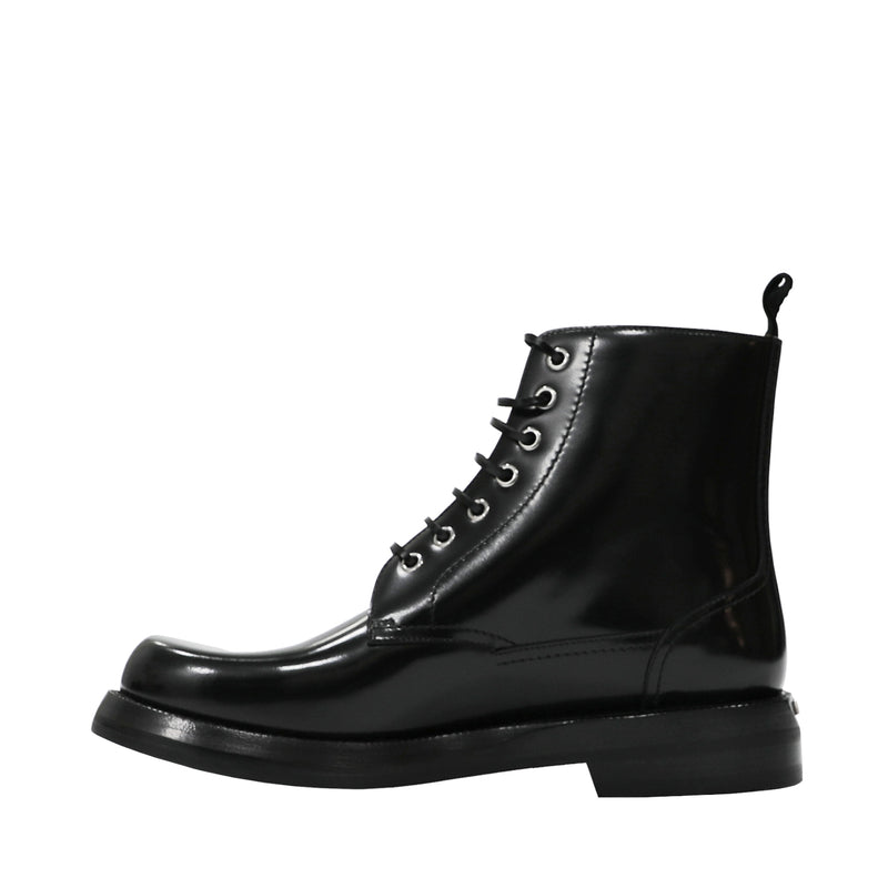 Dior Carlo Lace-up Leather Boots