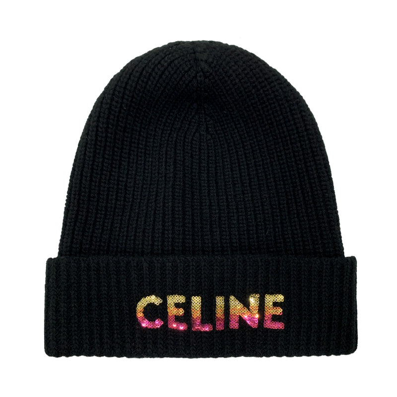 Celine Embroidered Beanie