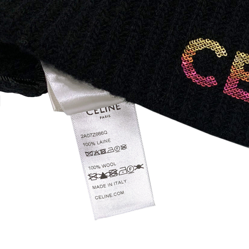 Celine Embroidered Beanie
