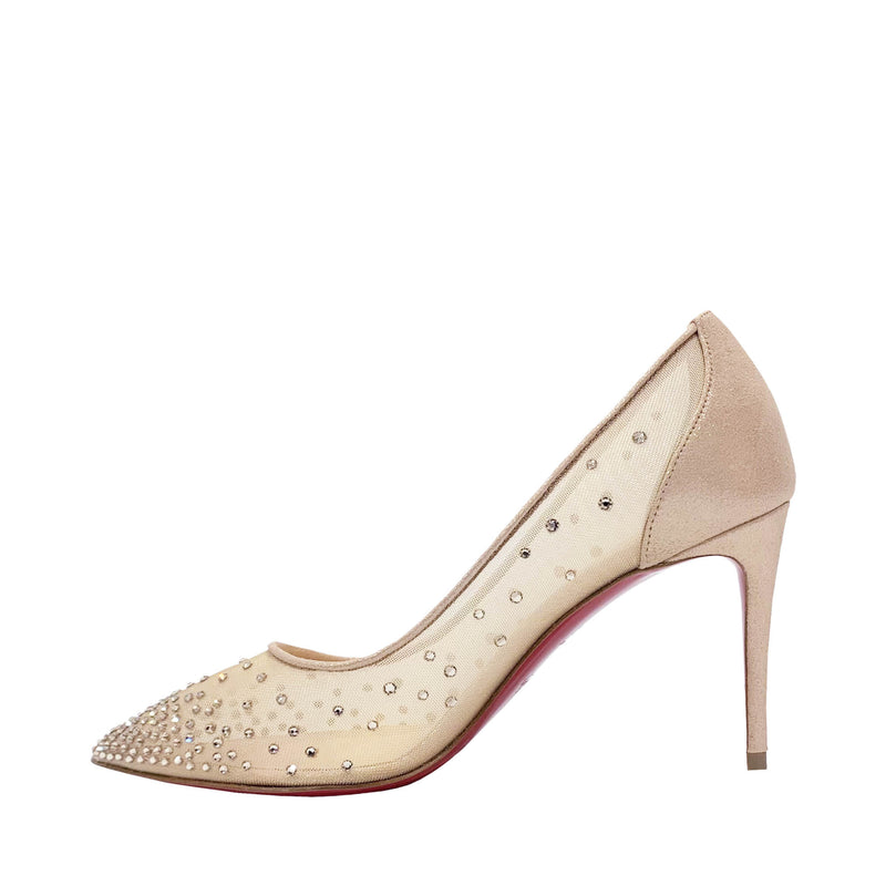 Christian Louboutin Follies Strass 85 Pumps